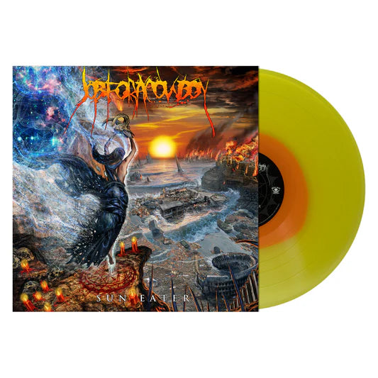 Job For A Cowboy – Sun Eater - Orange In Yellow Sunburst