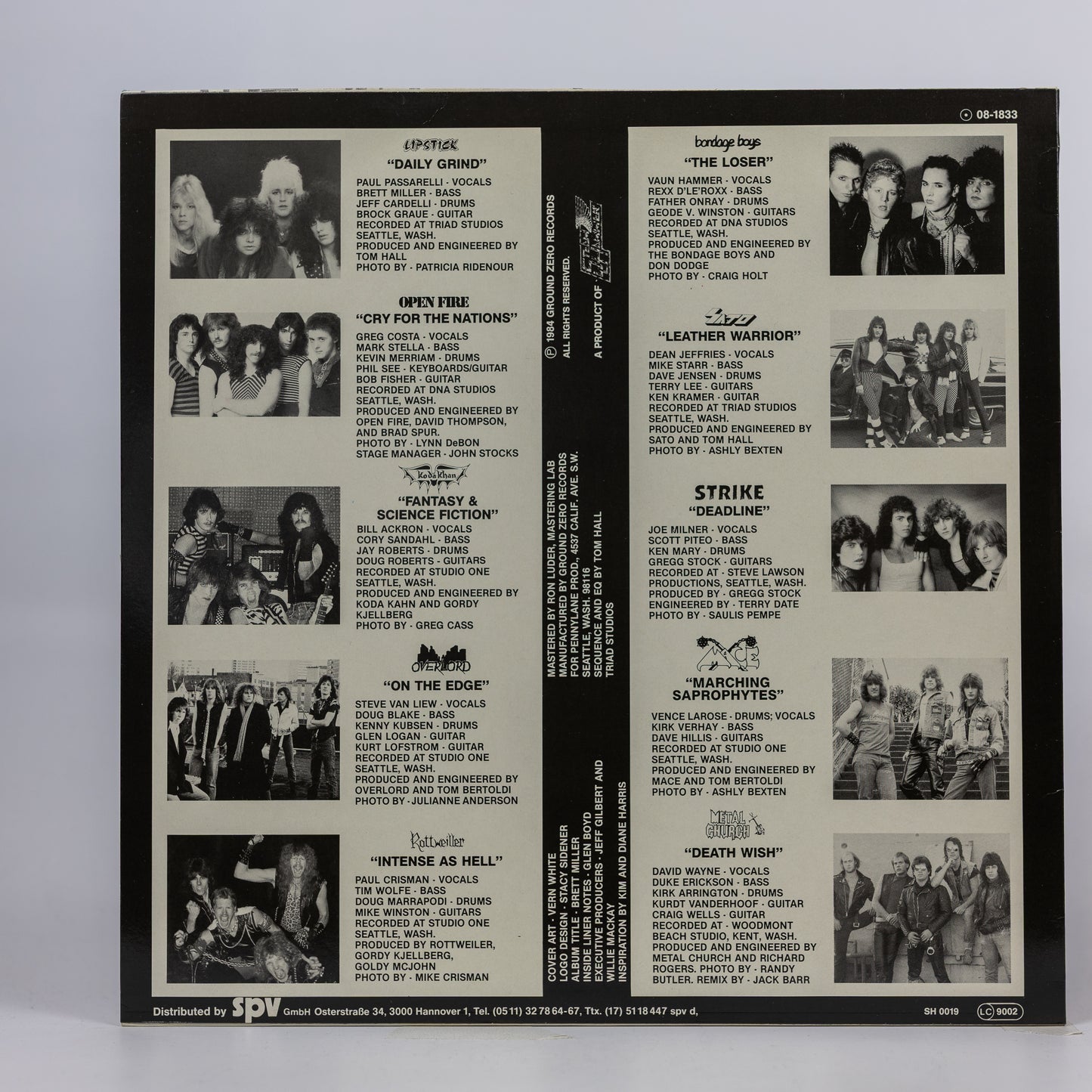 Northwest Metalfest - Steamhammer Records - 1984