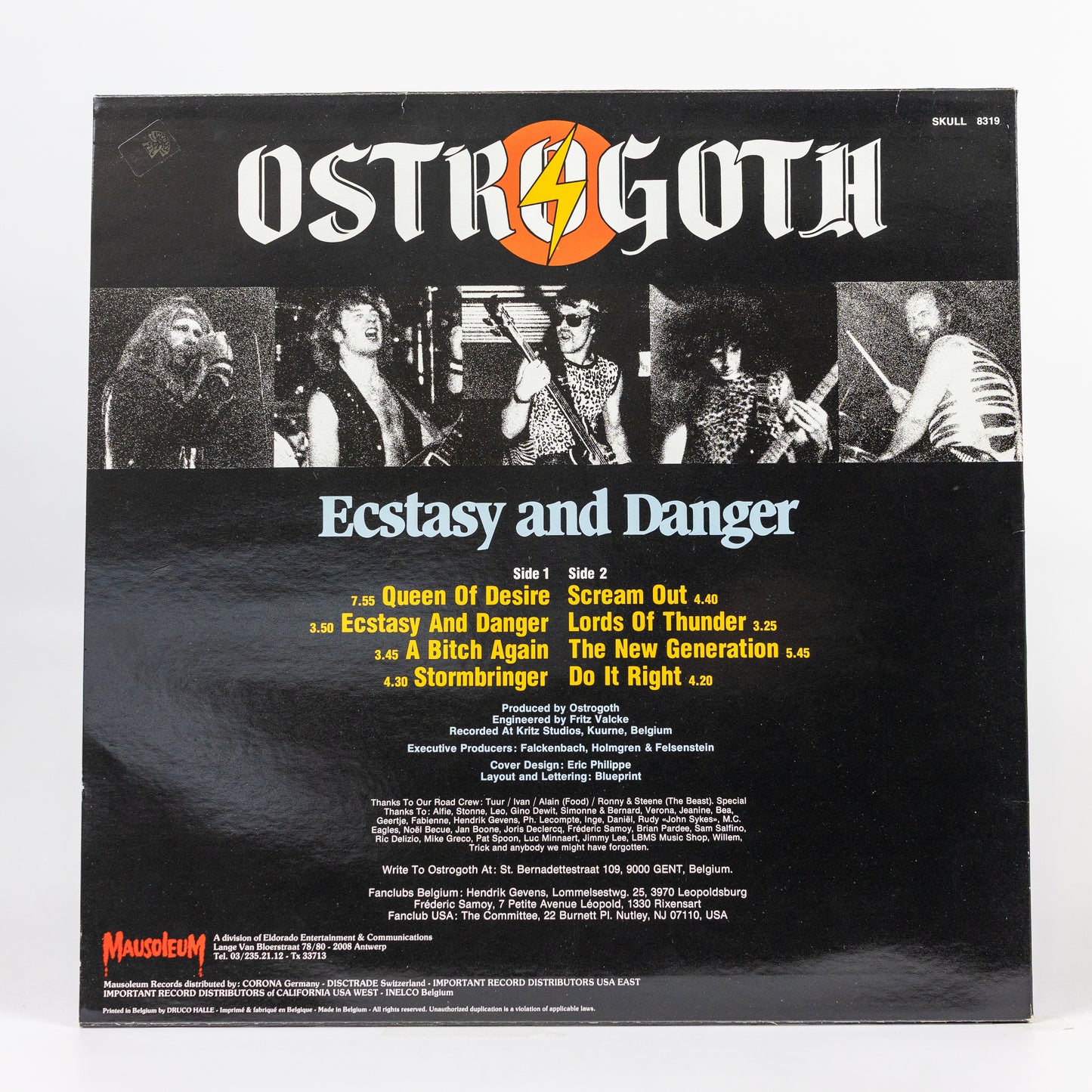 Ostrogoth – Ecstasy And Danger - 1984