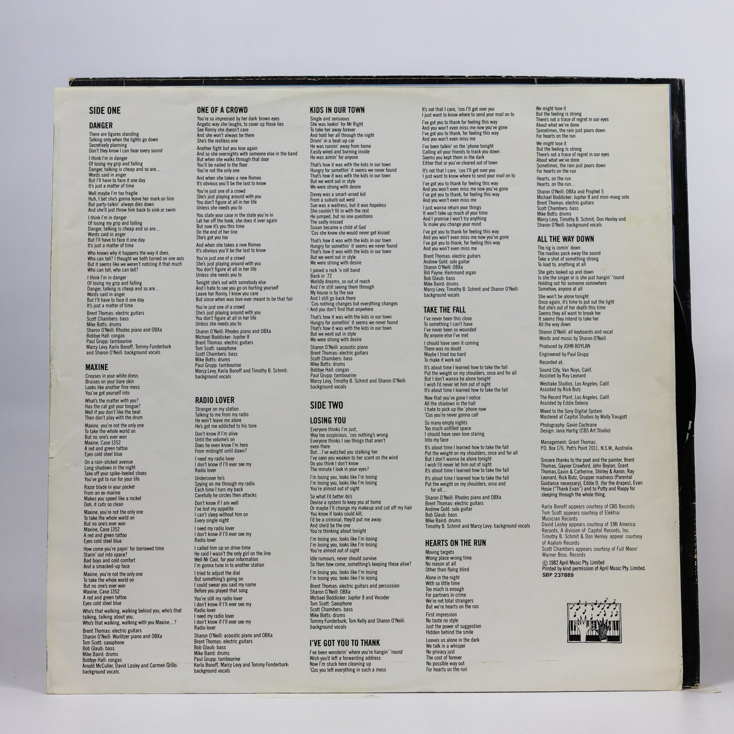 Sharon O'Neill – Foreign Affairs - 1983
