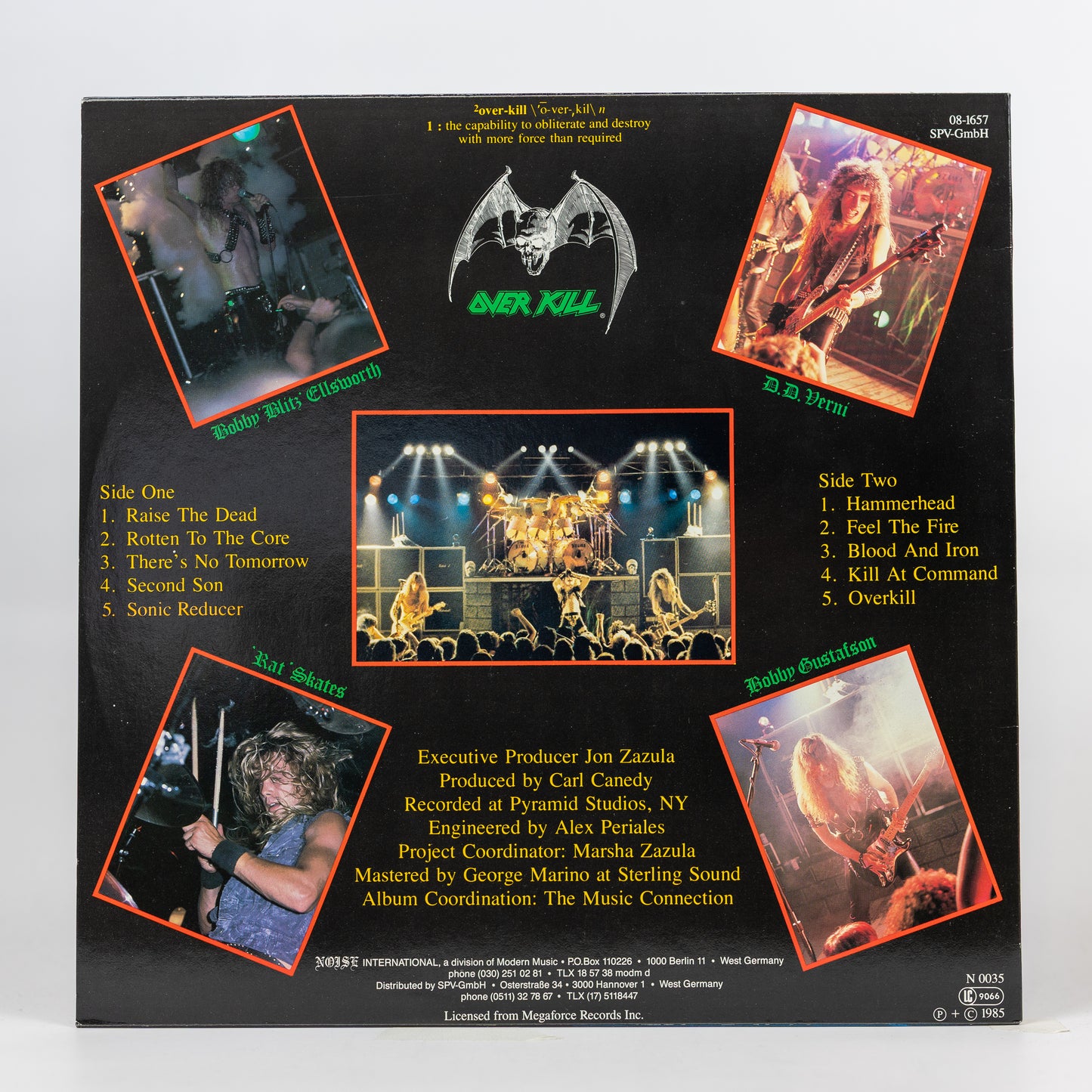 Overkill – Feel The Fire - 1985