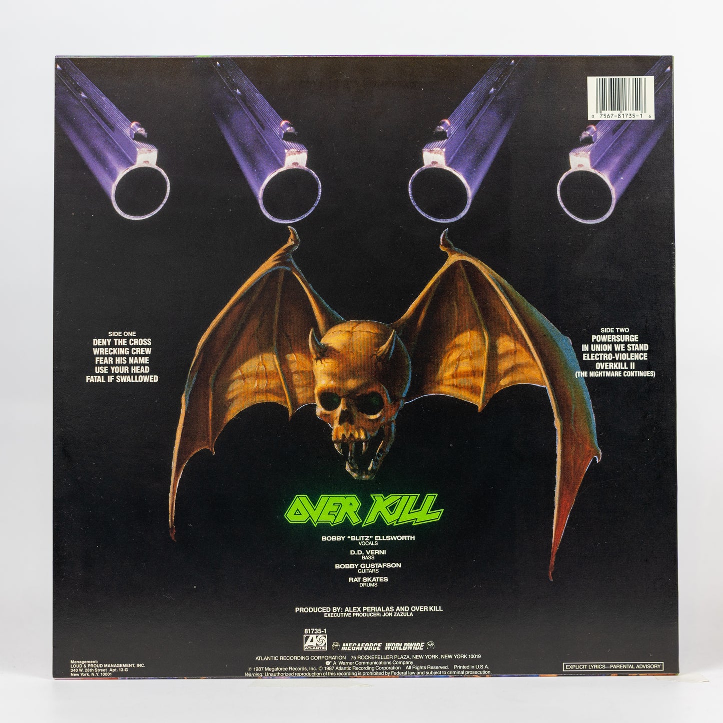 Overkill – Taking Over - 1987
