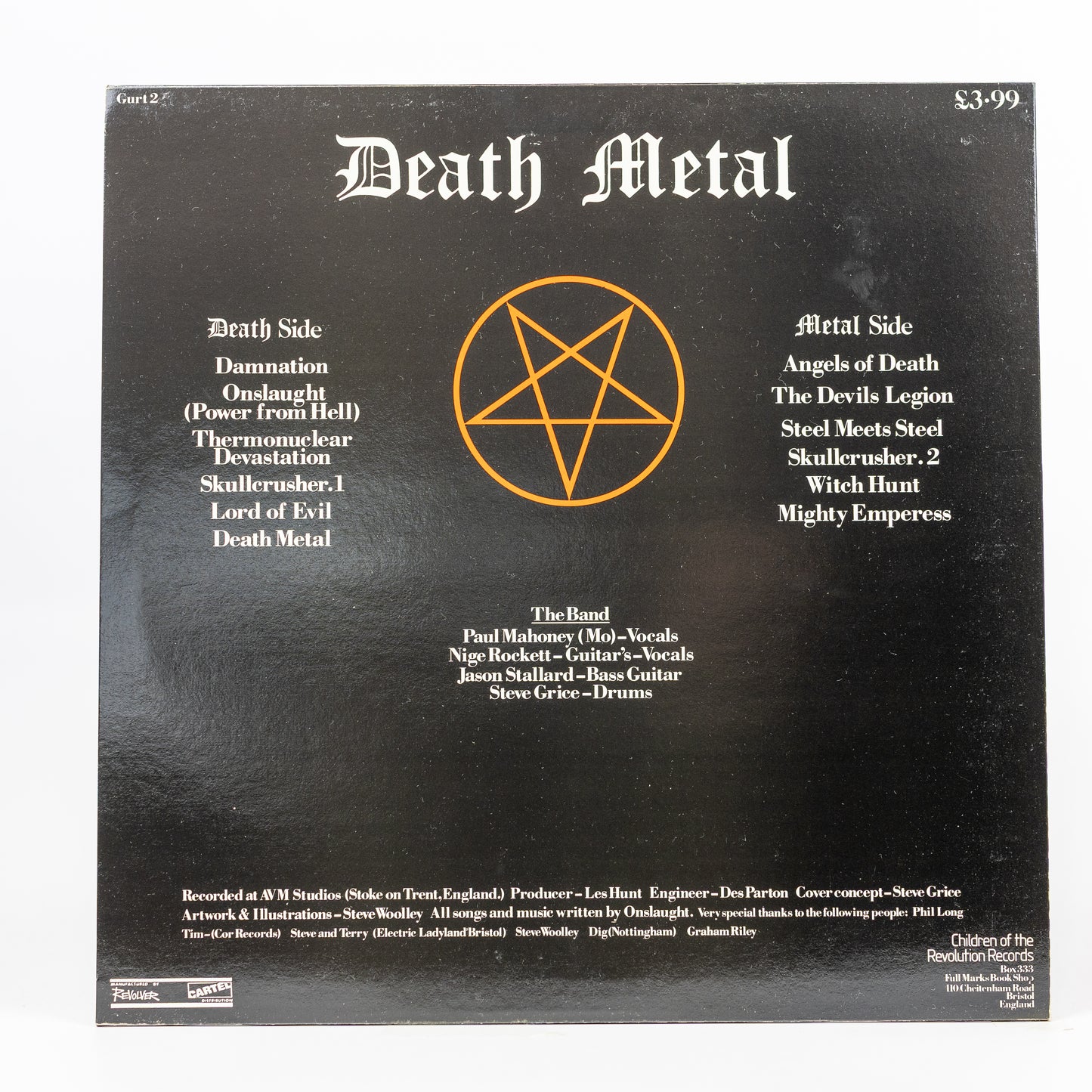 Onslaught – Power From Hell - 1985