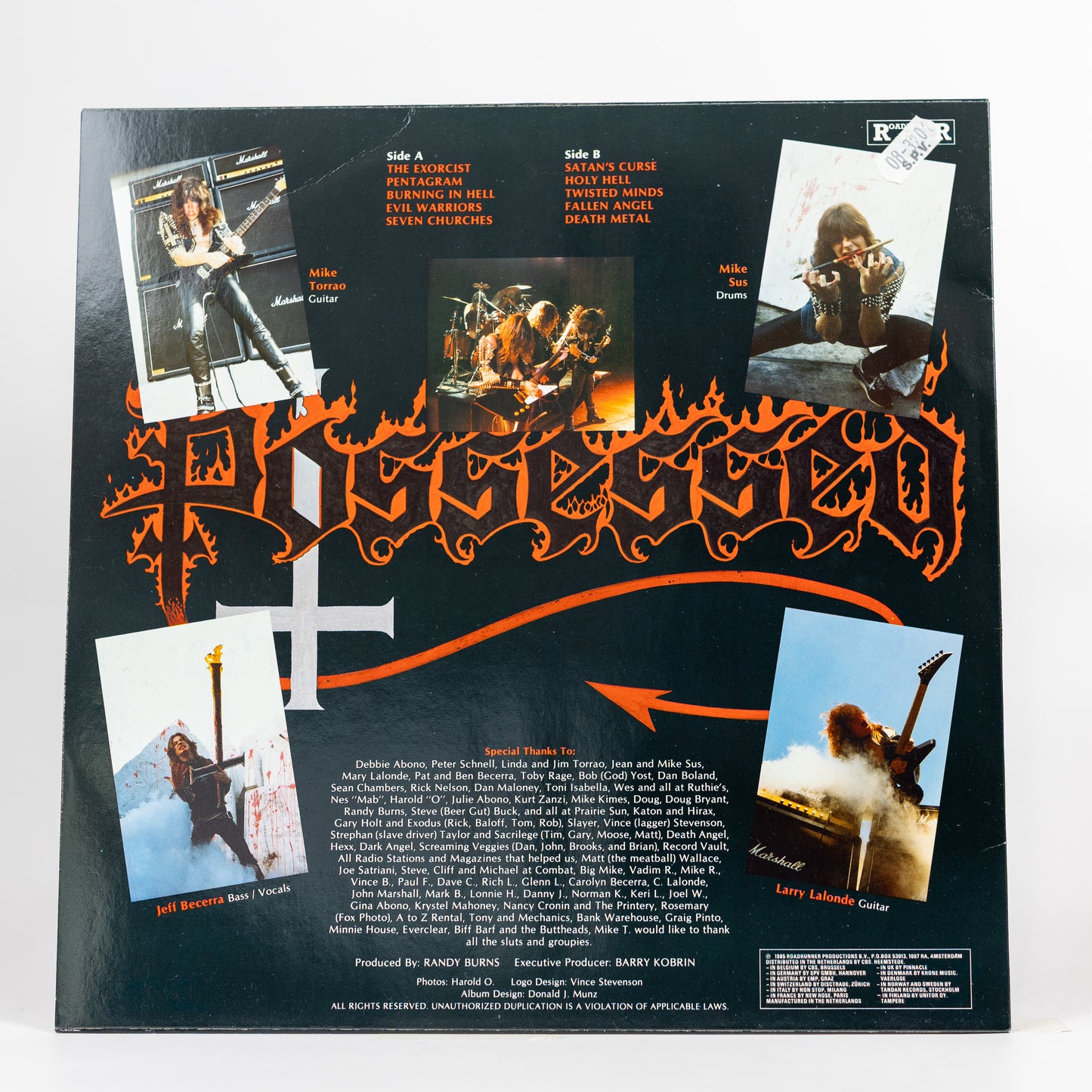 Possessed – Seven Churches - 1985