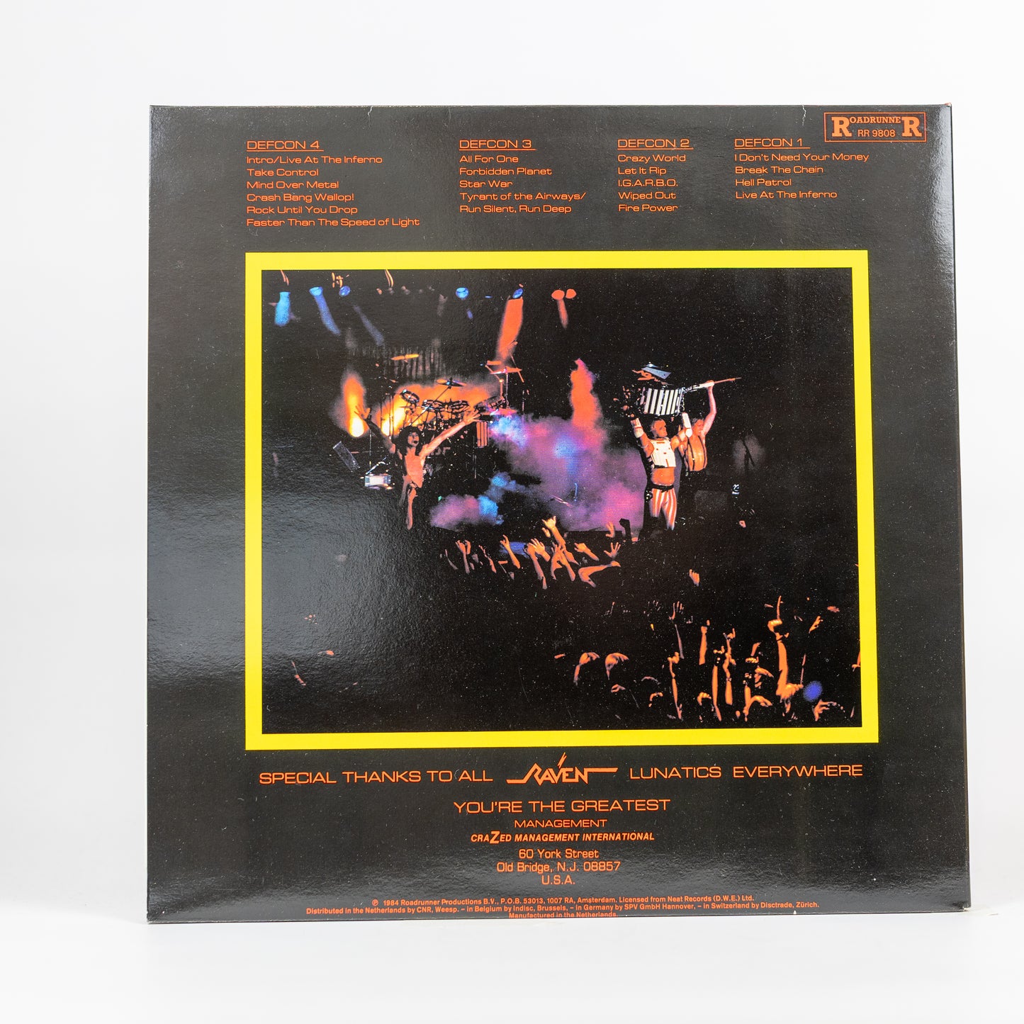 Raven – Live At The Inferno - 1984