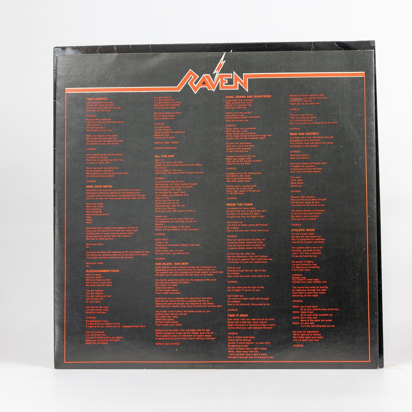 Raven – All For One - 1983