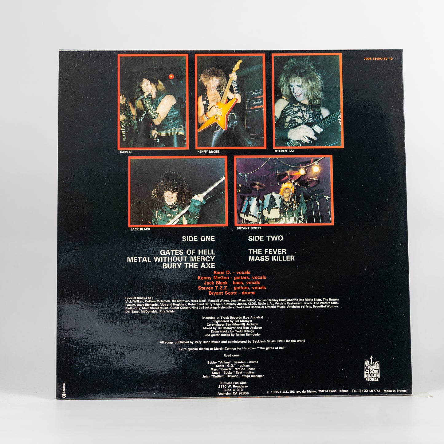 Ruthless – Metal Without Mercy - 1985