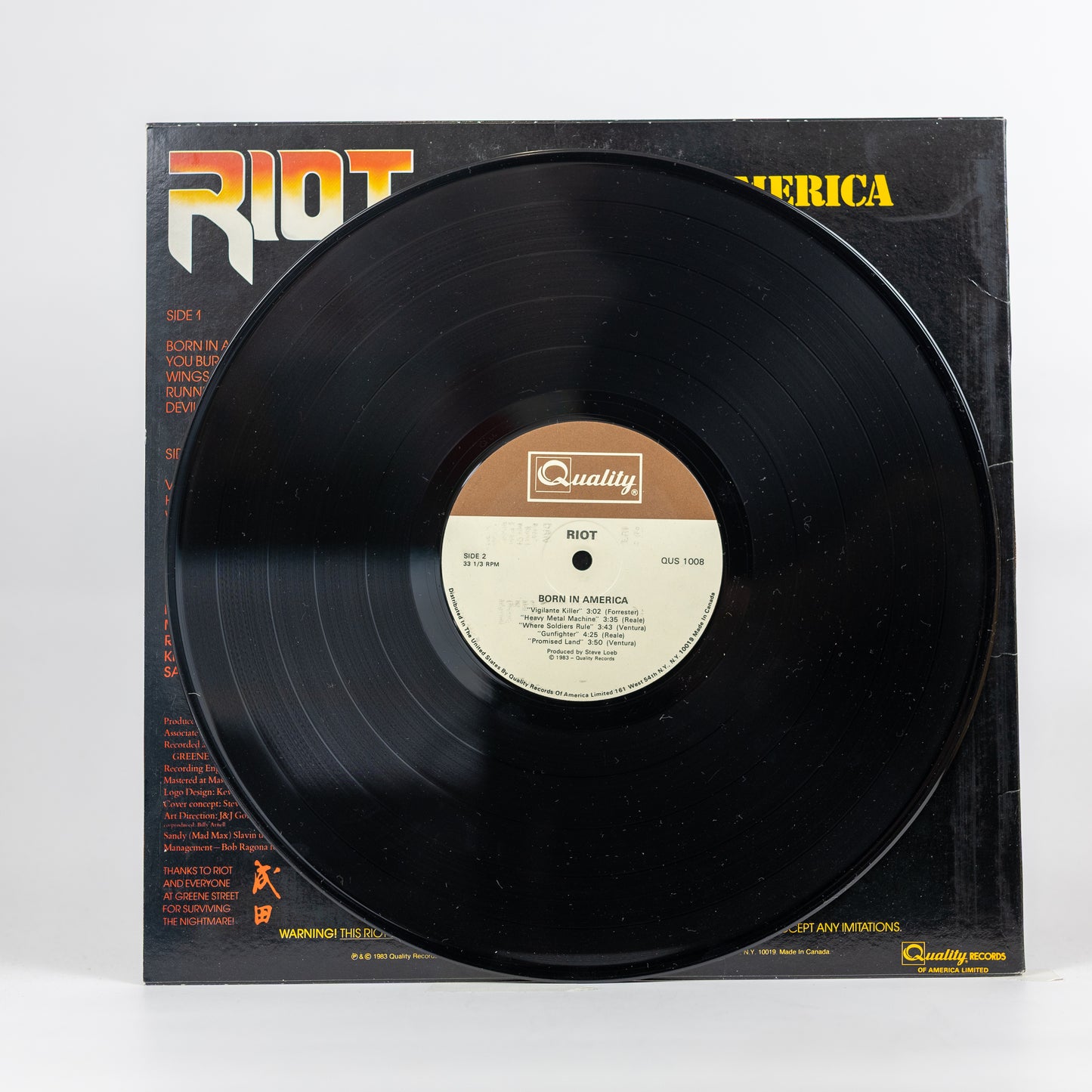 Riot – Born In America - 1983