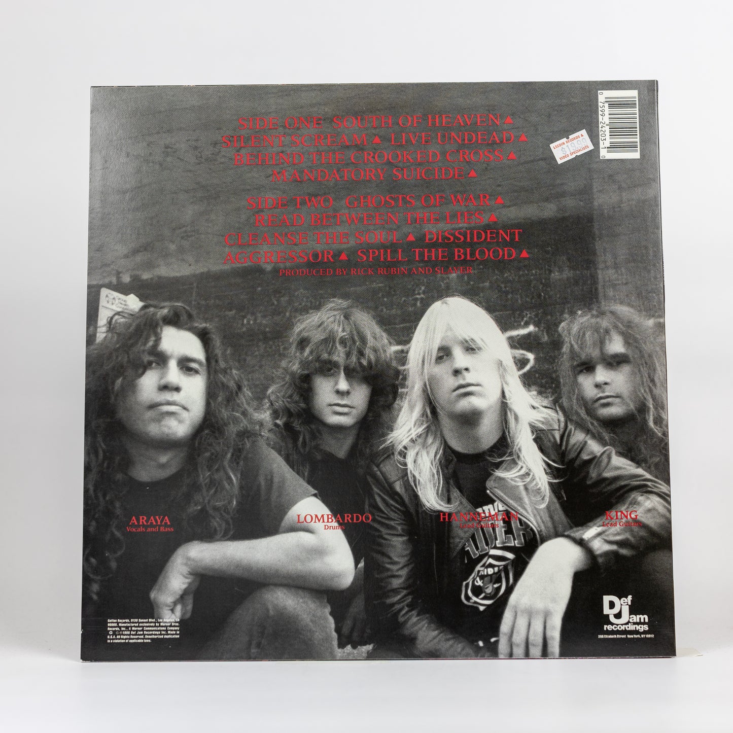 Slayer – South Of Heaven - 1988