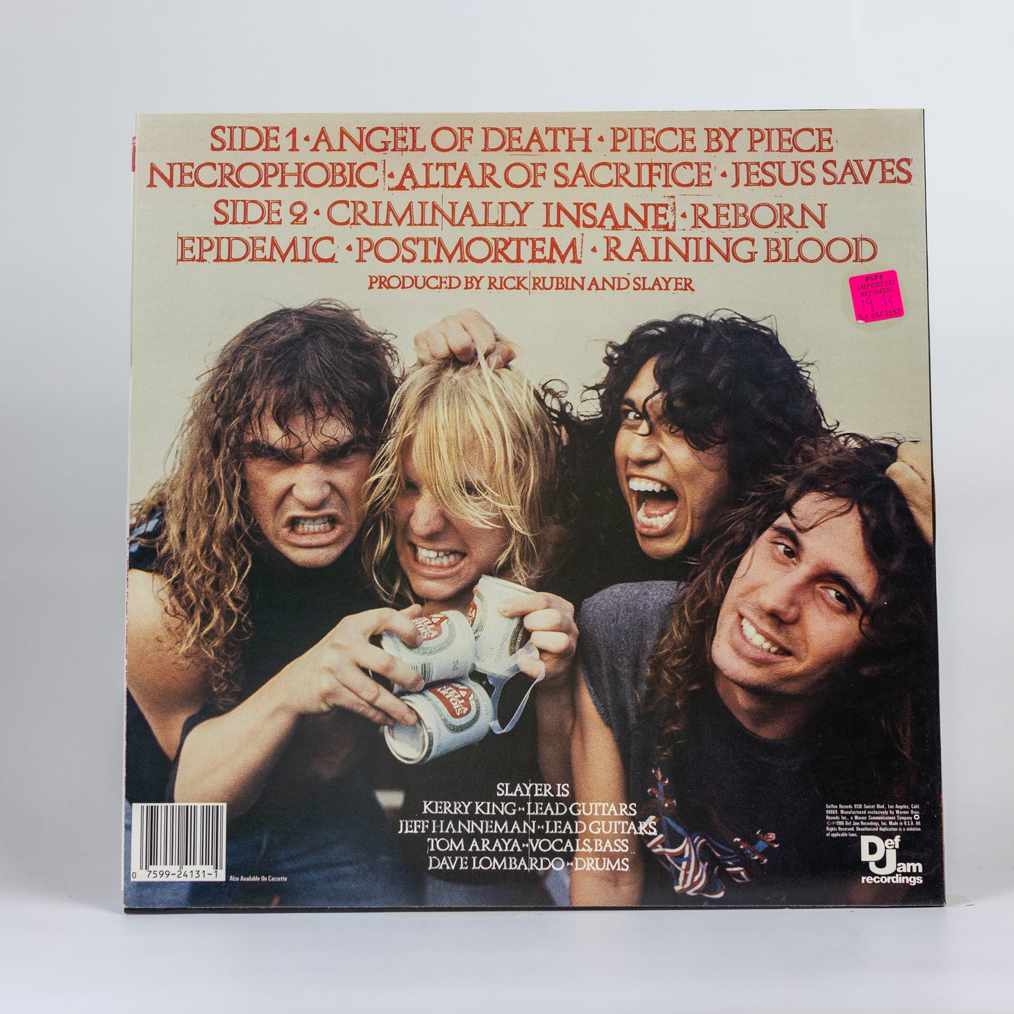 Slayer – Reign In Blood - 1986