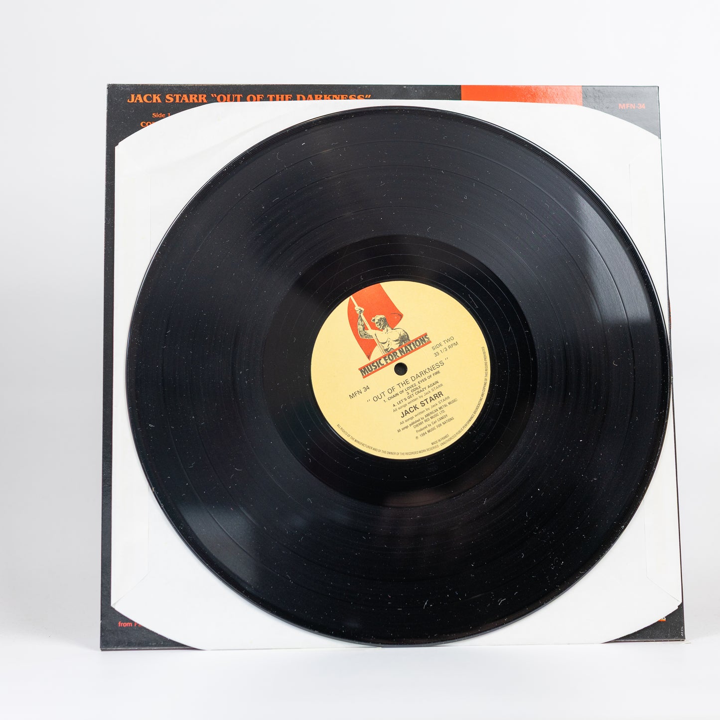 Jack Starr – Out Of The Darkness - 1984