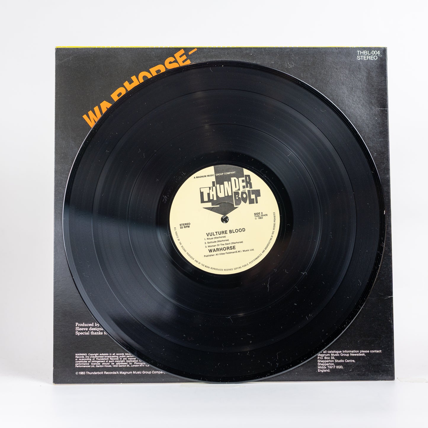 Warhorse - Vulture Blood - 1983