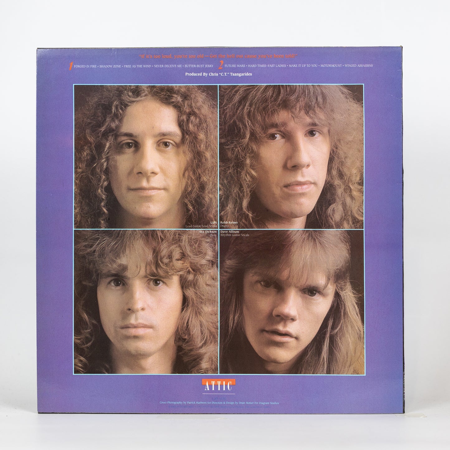 Anvil – Forged In Fire - 1983