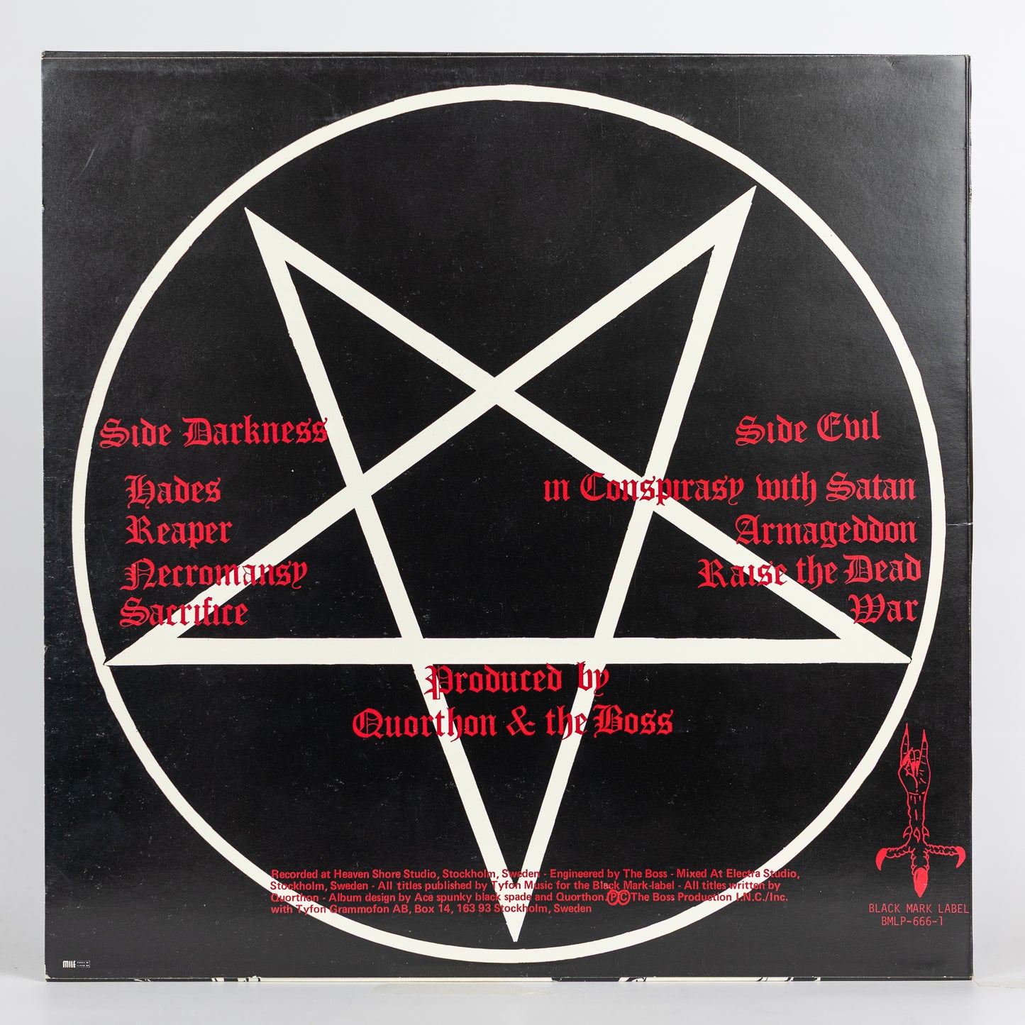 Bathory - Bathory - 1984