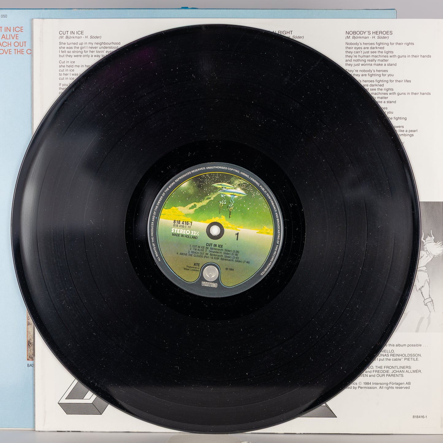 ATC - Cut In Ice - 1984