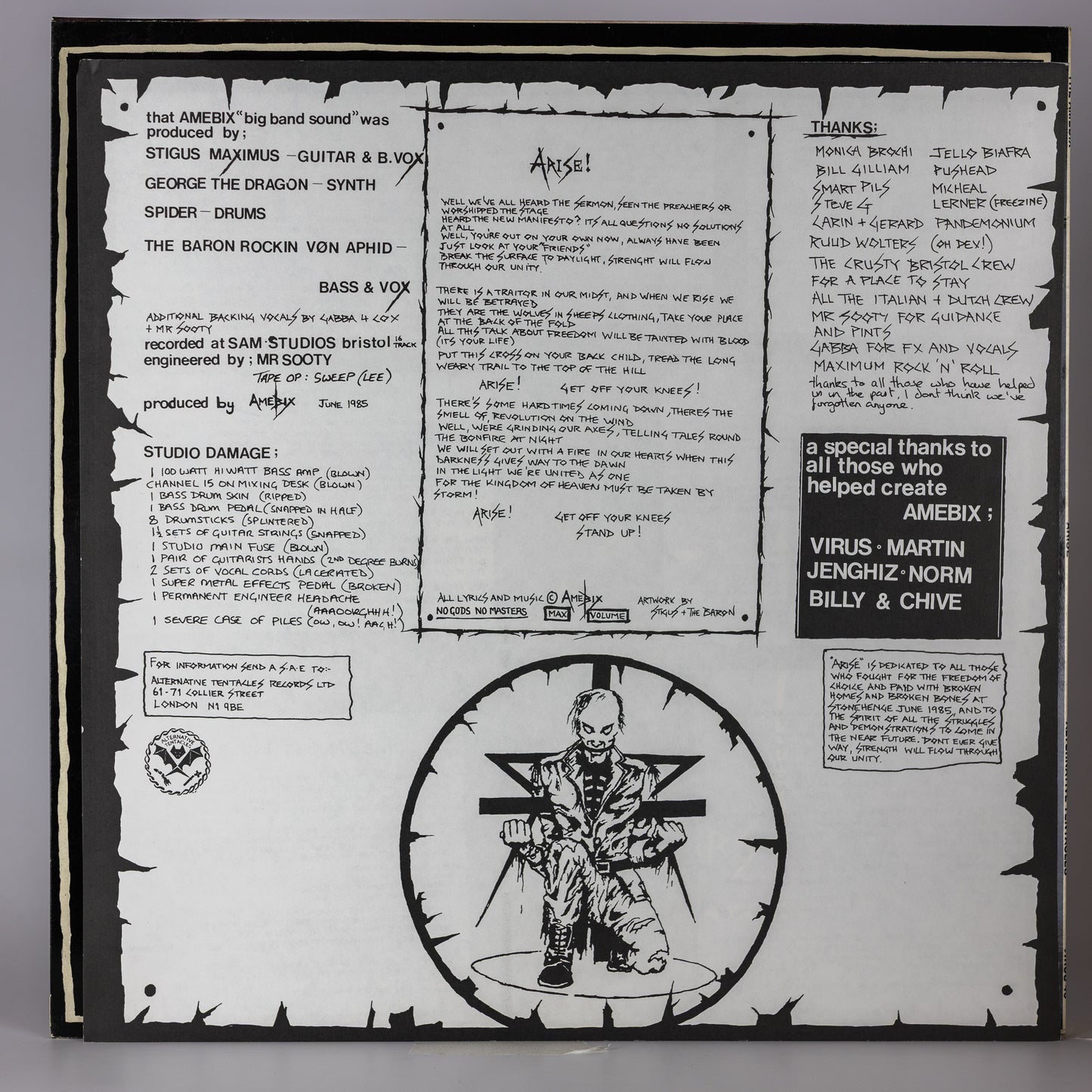 Amebix – Arise! - 1985