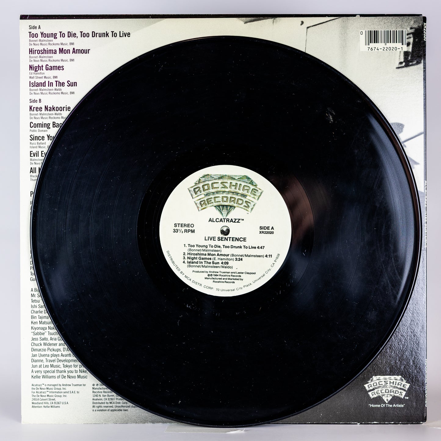 Alcatrazz – Live Sentence (No Parole From Rock 'n' Roll) - 1984