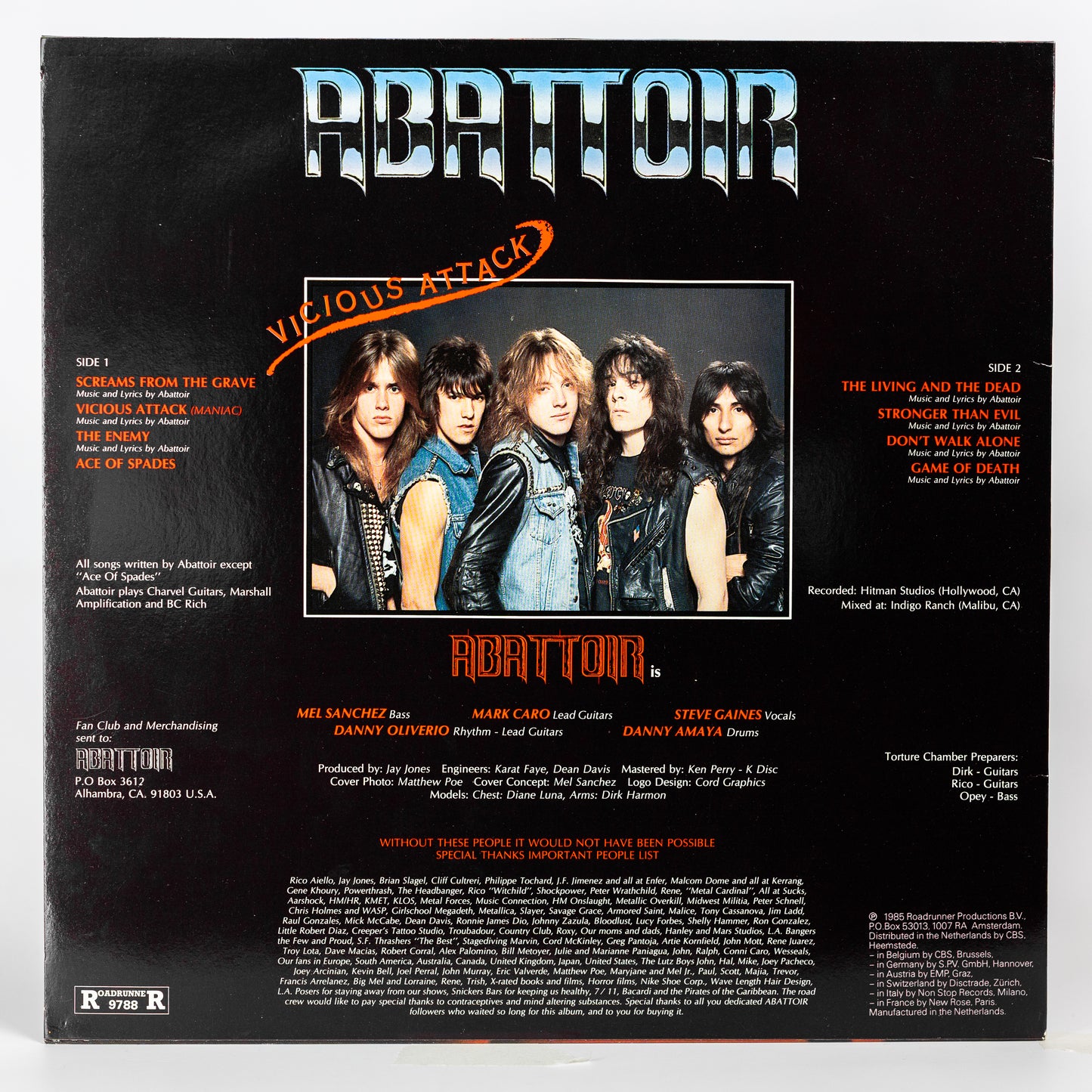 Abattoir – Vicious Attack - 1985