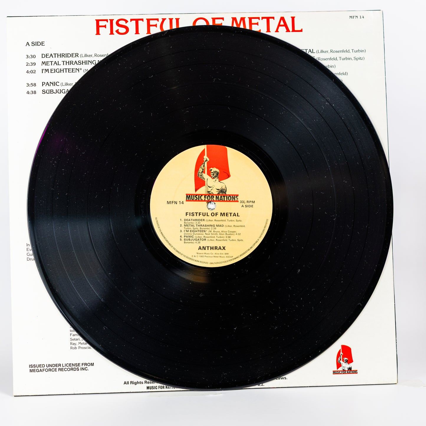 Anthrax – Fistful Of Metal - 1984
