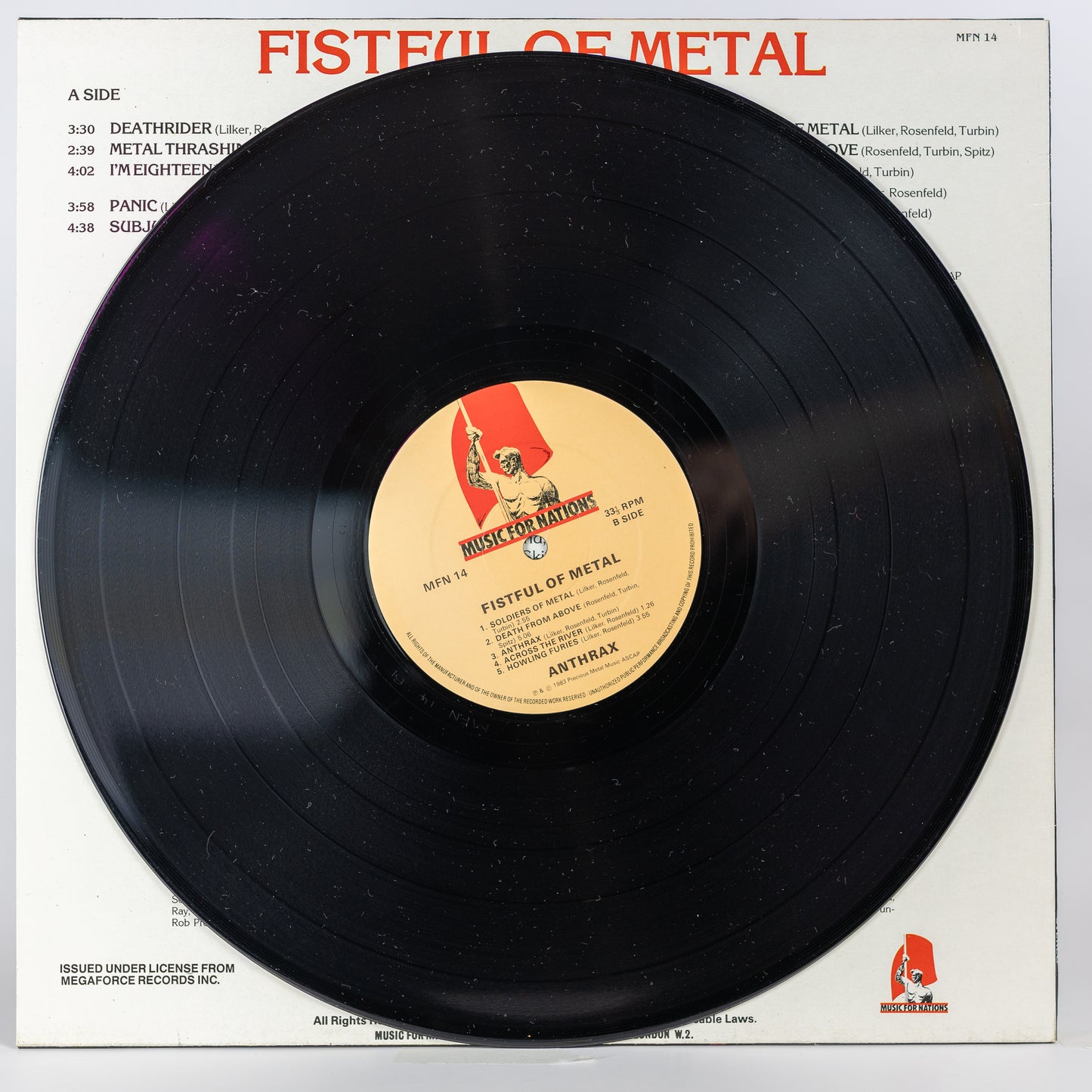 Anthrax – Fistful Of Metal - 1984