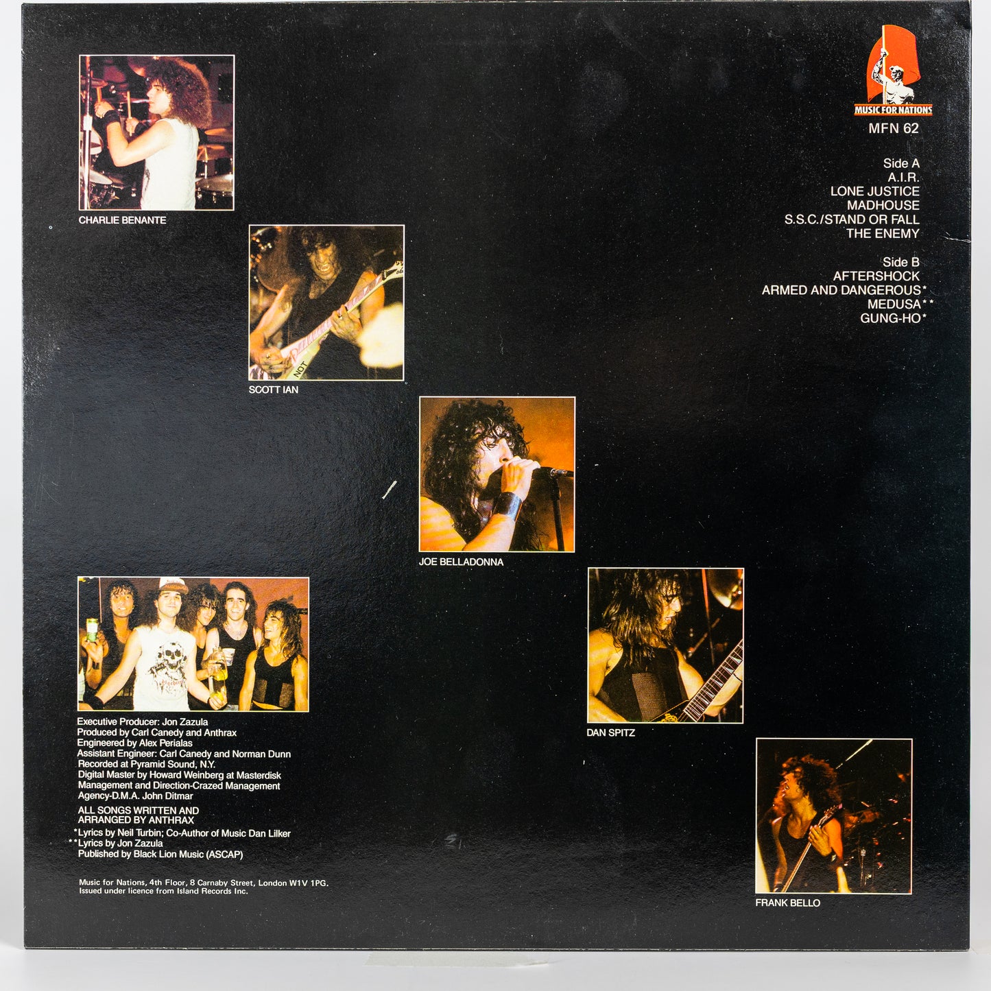 Anthrax – Spreading The Disease - 1985