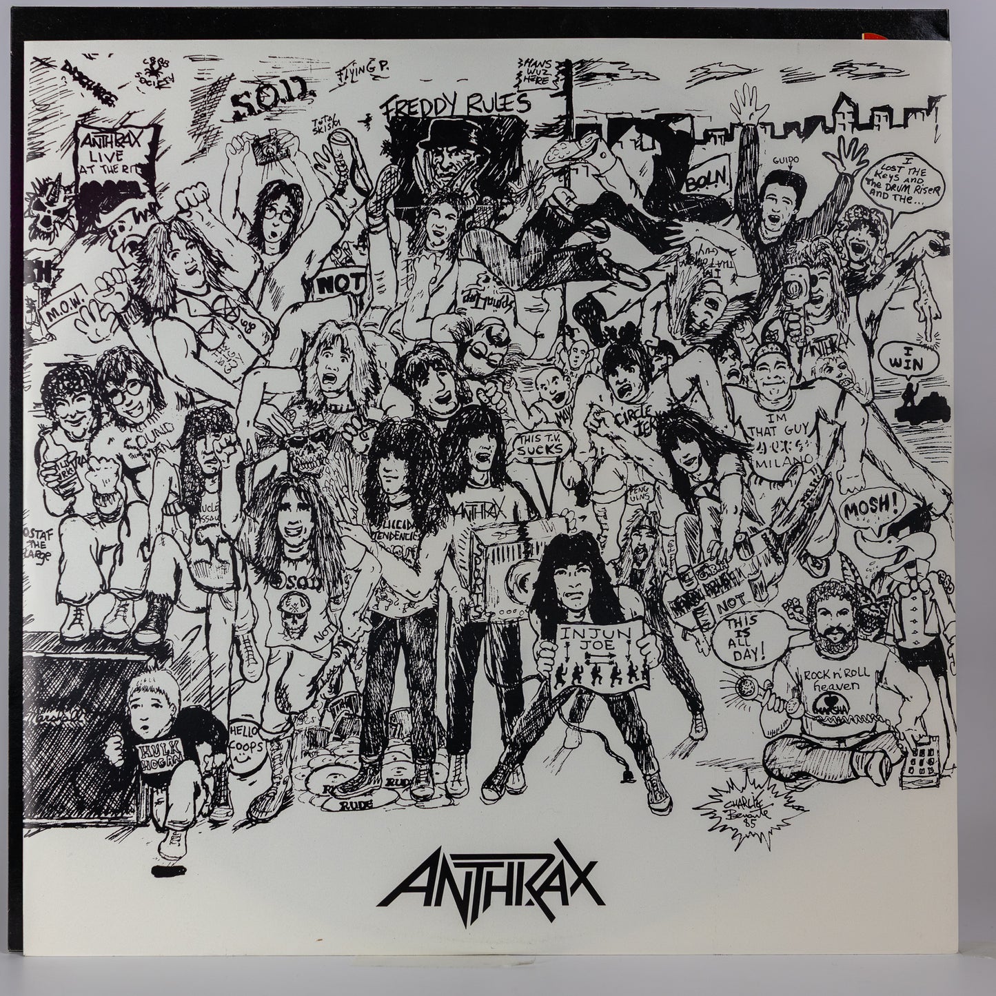 Anthrax – Spreading The Disease - 1985