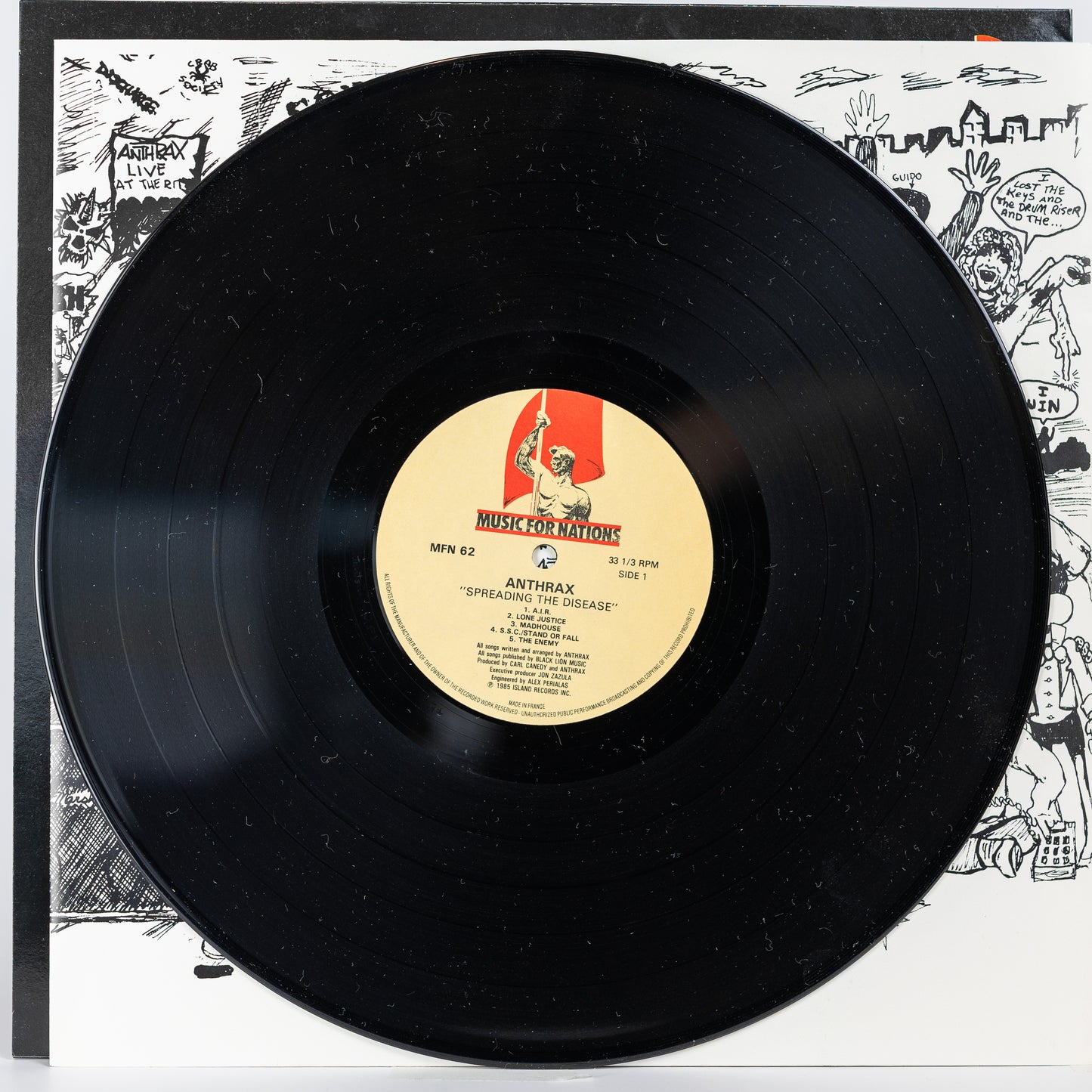 Anthrax – Spreading The Disease - 1985