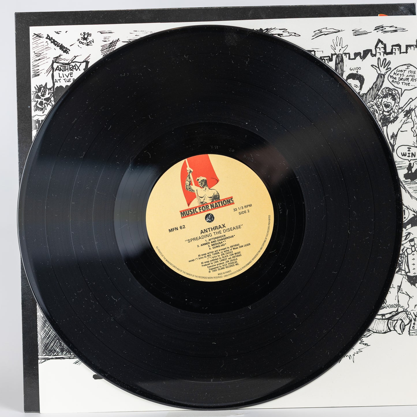 Anthrax – Spreading The Disease - 1985
