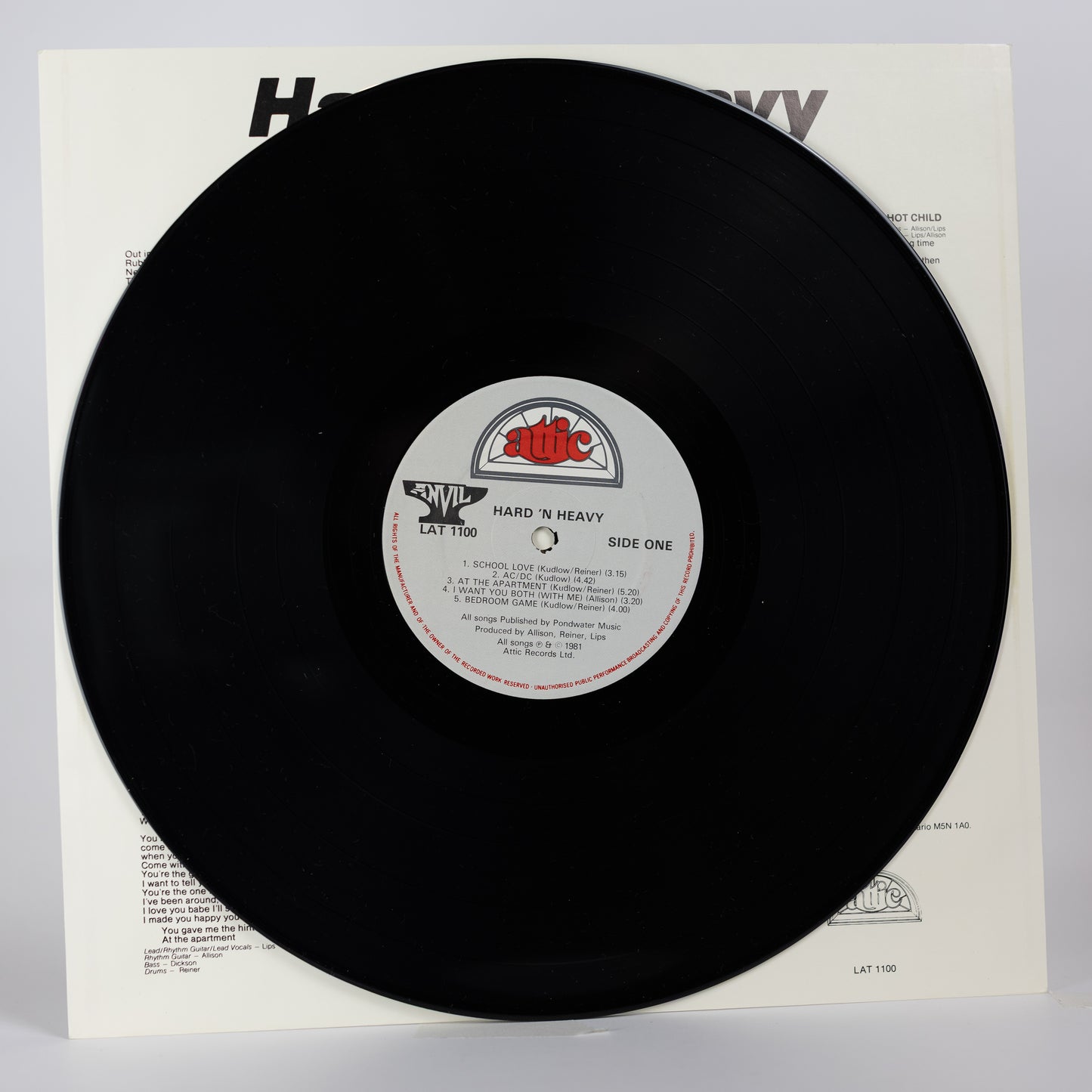 Anvil - Hard and Heavy - 1981