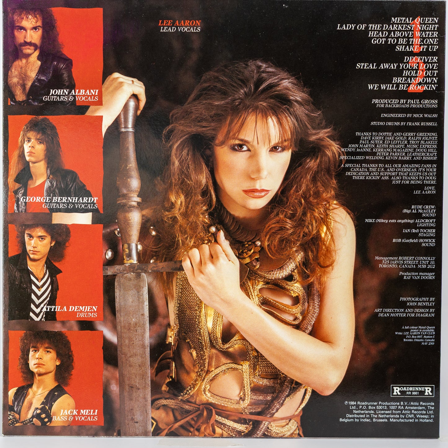 Lee Aaron - Metal Queen - 1984