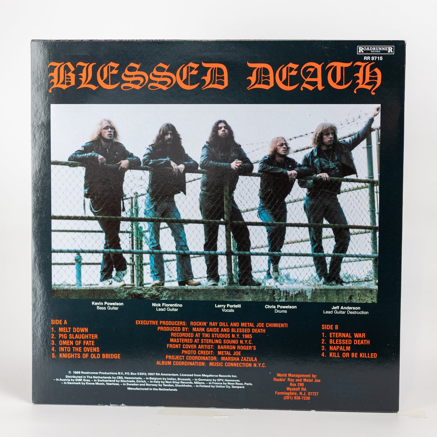 Blessed Death – Kill Or Be Killed - 1986