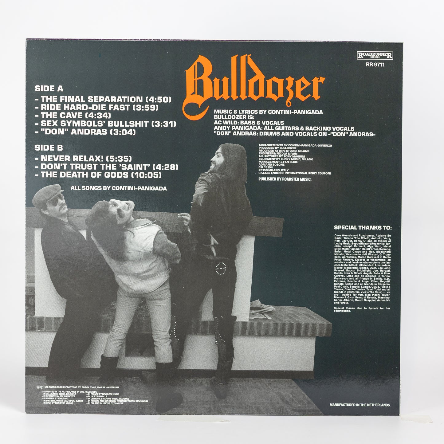 Bulldozer - The Final Separation - 1986