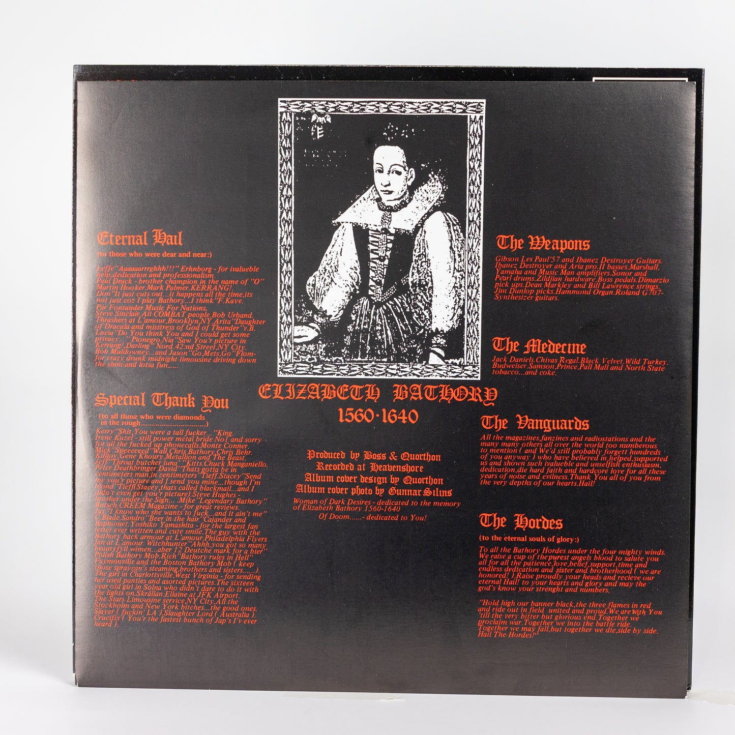 Bathory – Under The Sign Of The Black Mark - 1987