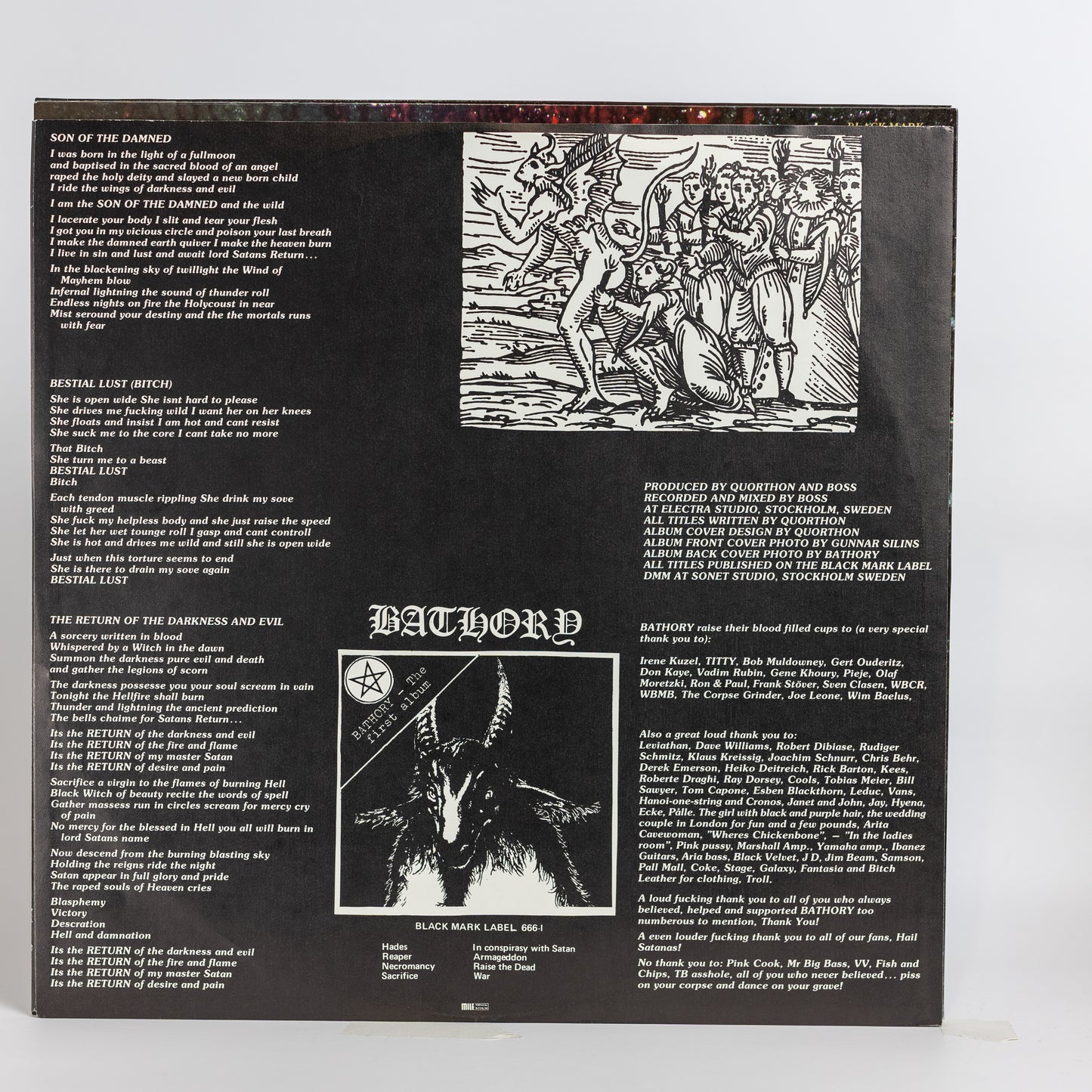 Bathory – The Return...... - 1985