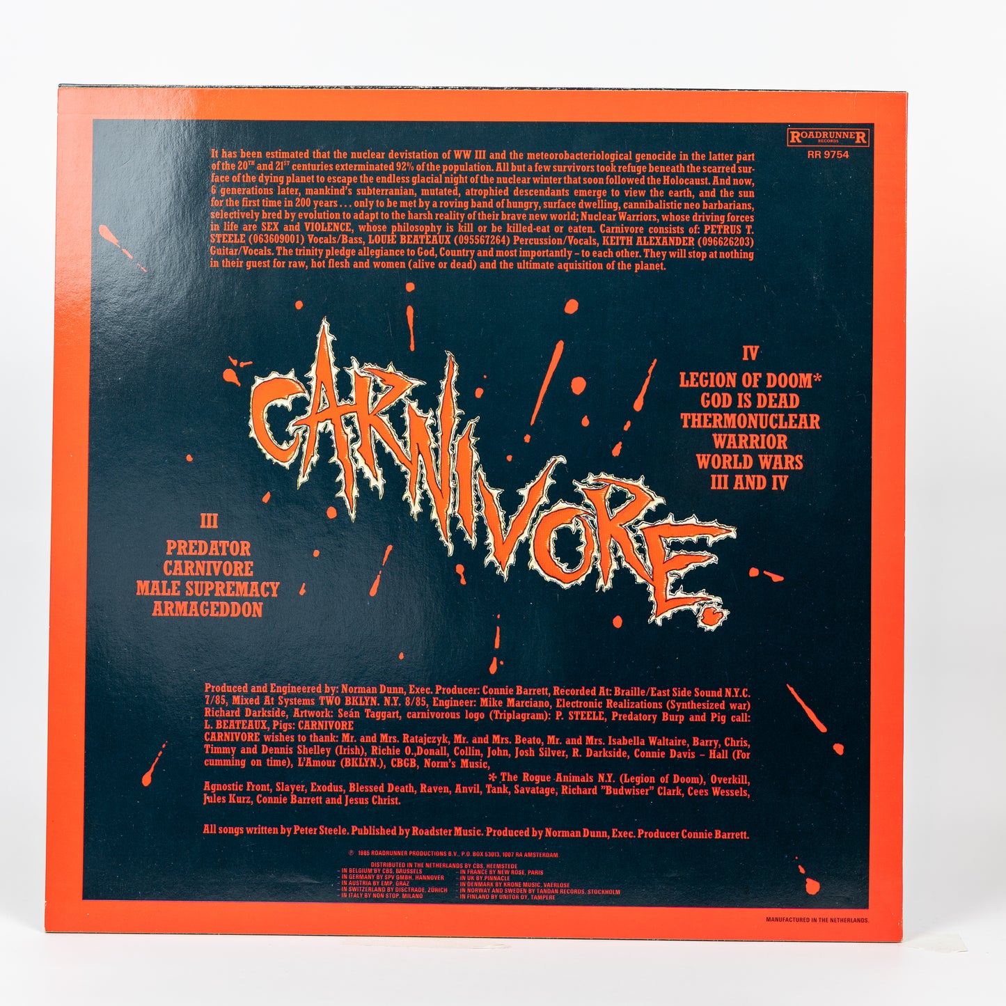 Carnivore – Carnivore - 1985