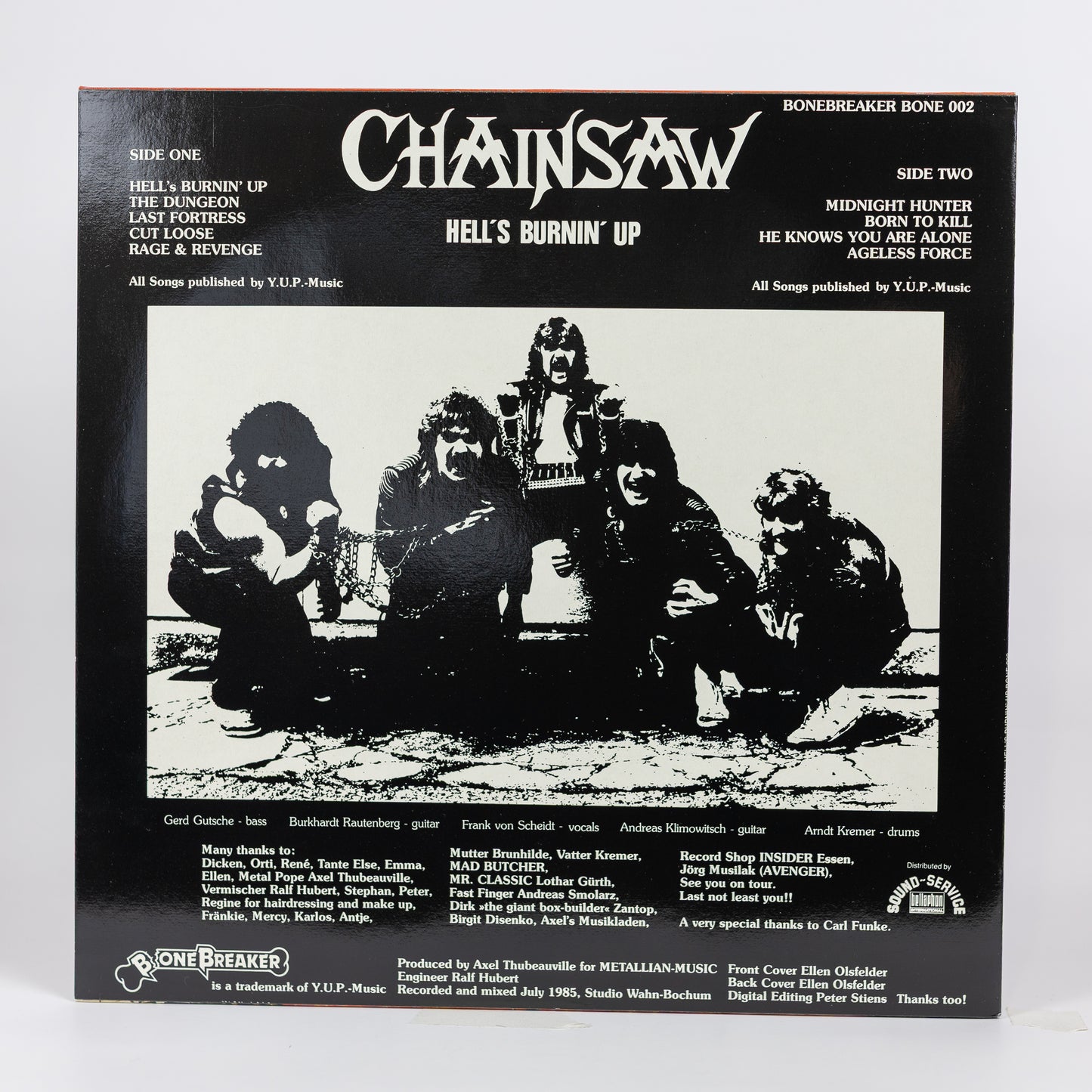 Chainsaw – Hell's Burnin' Up - 1985