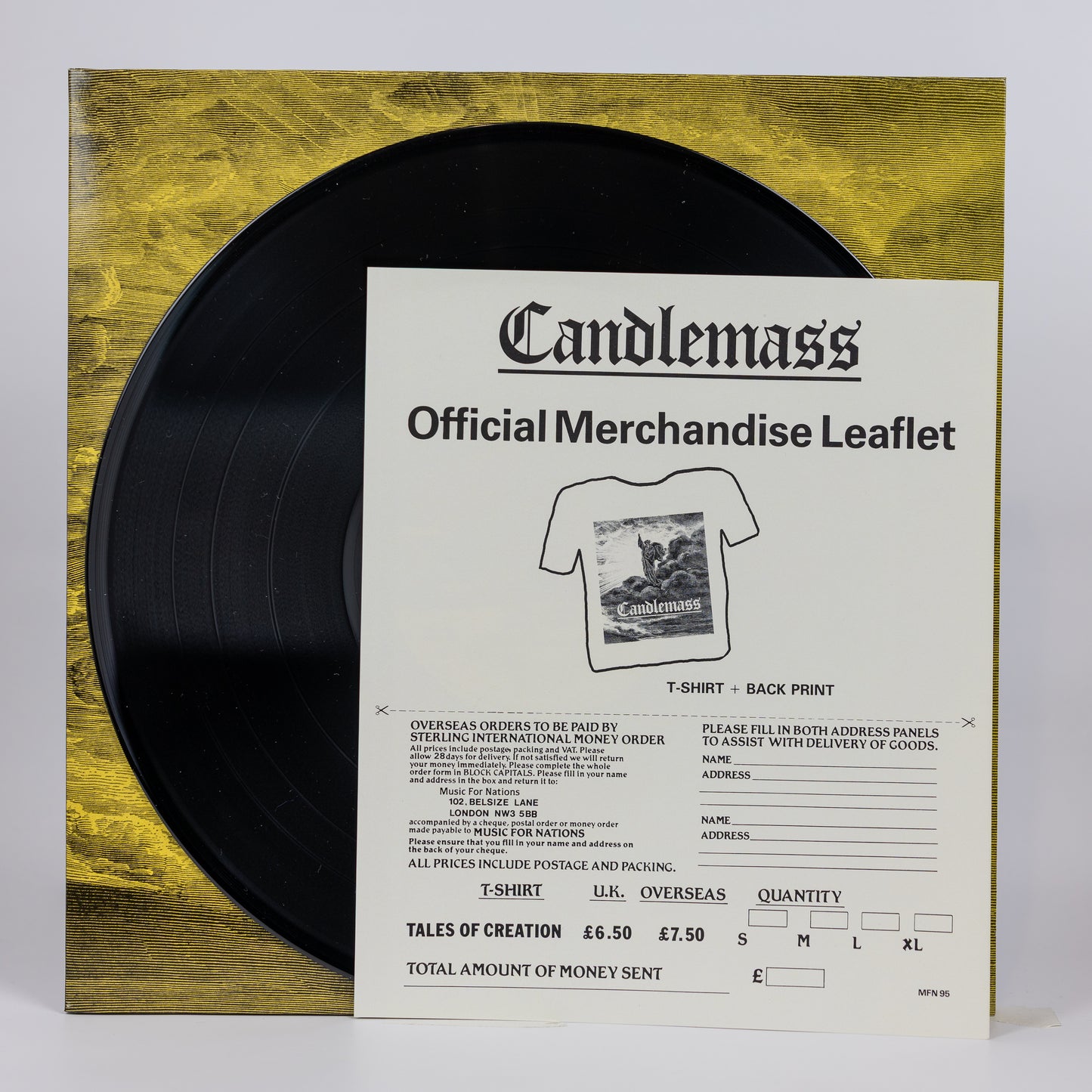 Candlemass – Tales Of Creation - 1989