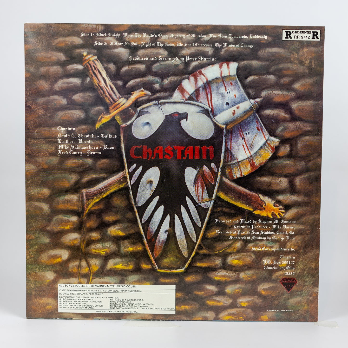 Chastain – Mystery Of Illusion - 1985