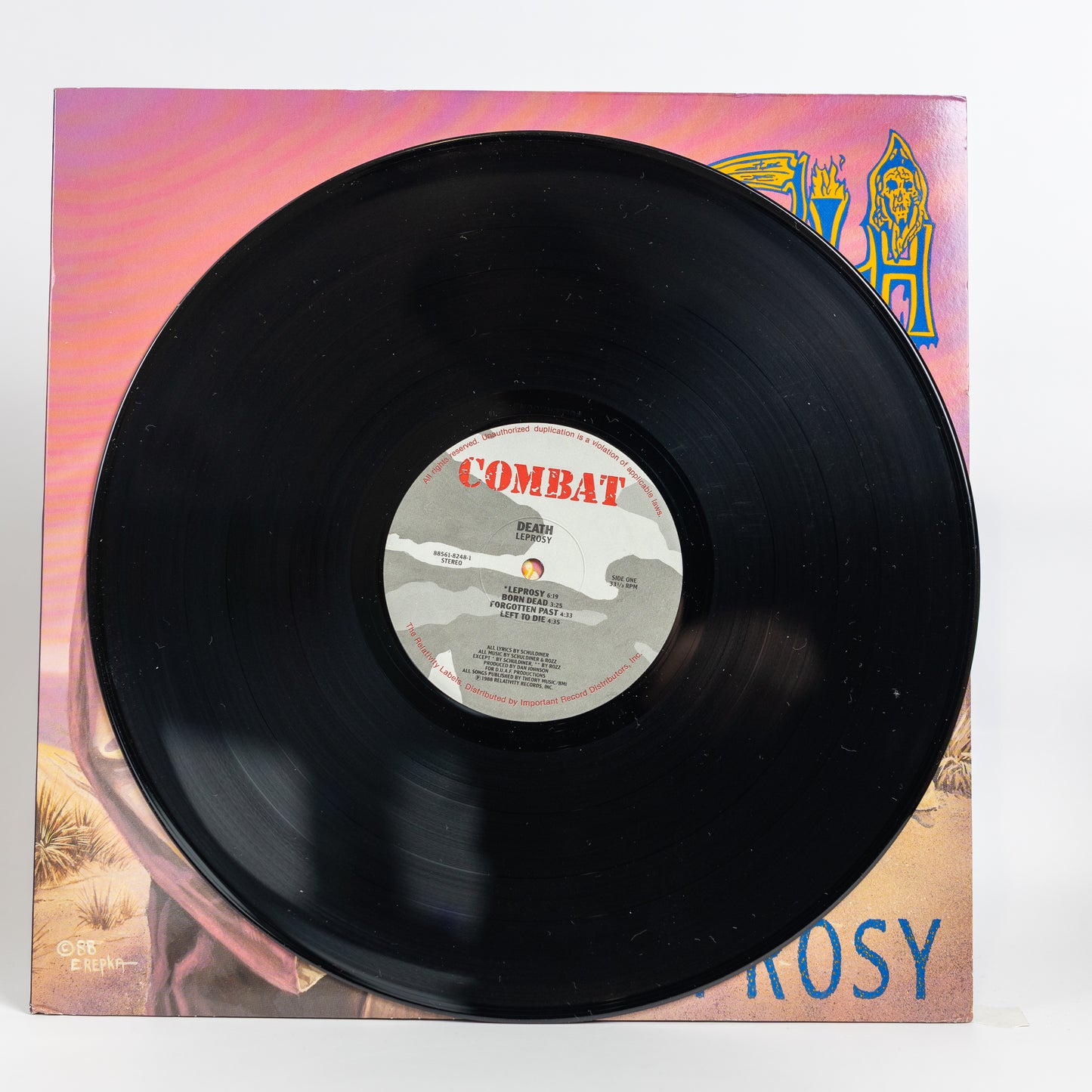 Death - Leprosy - 1988 Unipak Gatefold