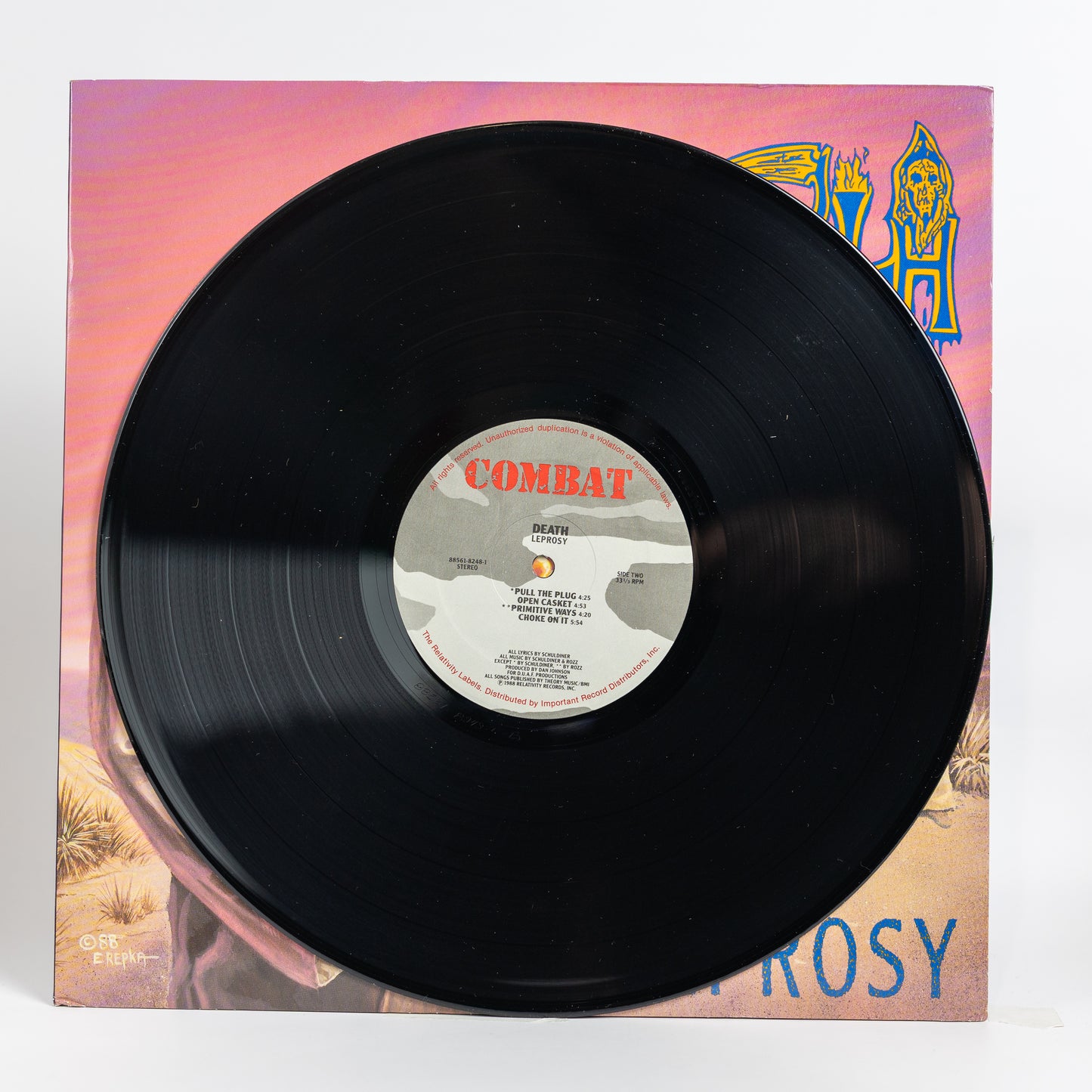 Death - Leprosy - 1988 Unipak Gatefold