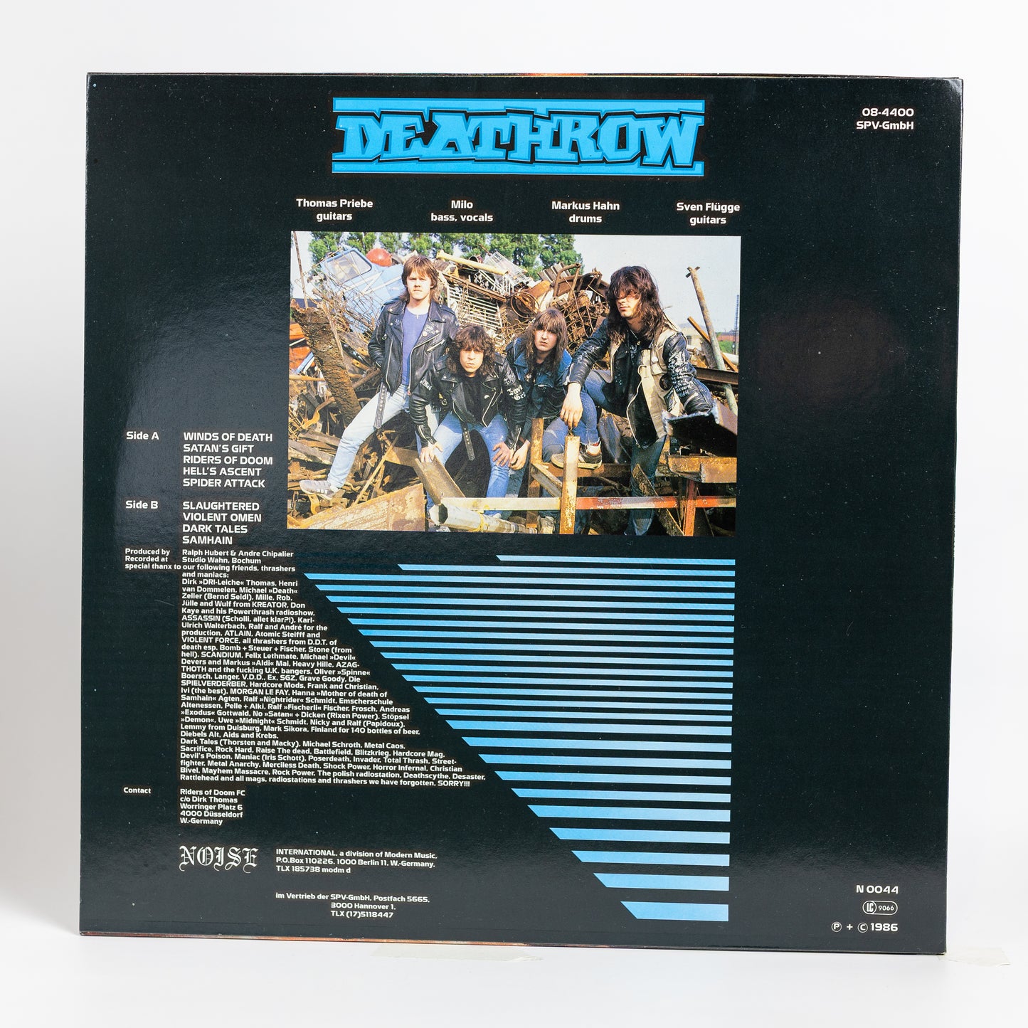 Deathrow – Riders Of Doom - 1986