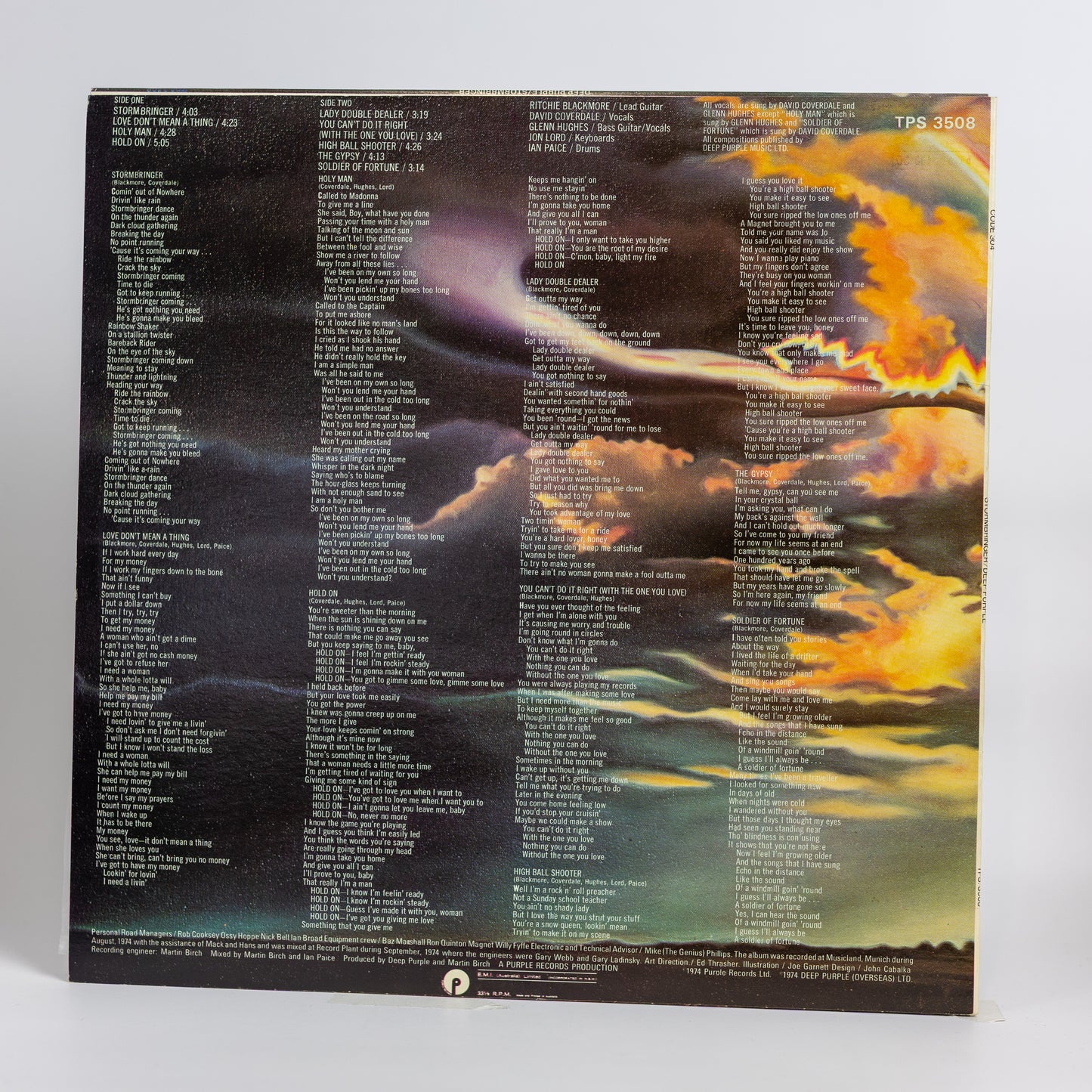 Deep Purple – Stormbringer - 1974