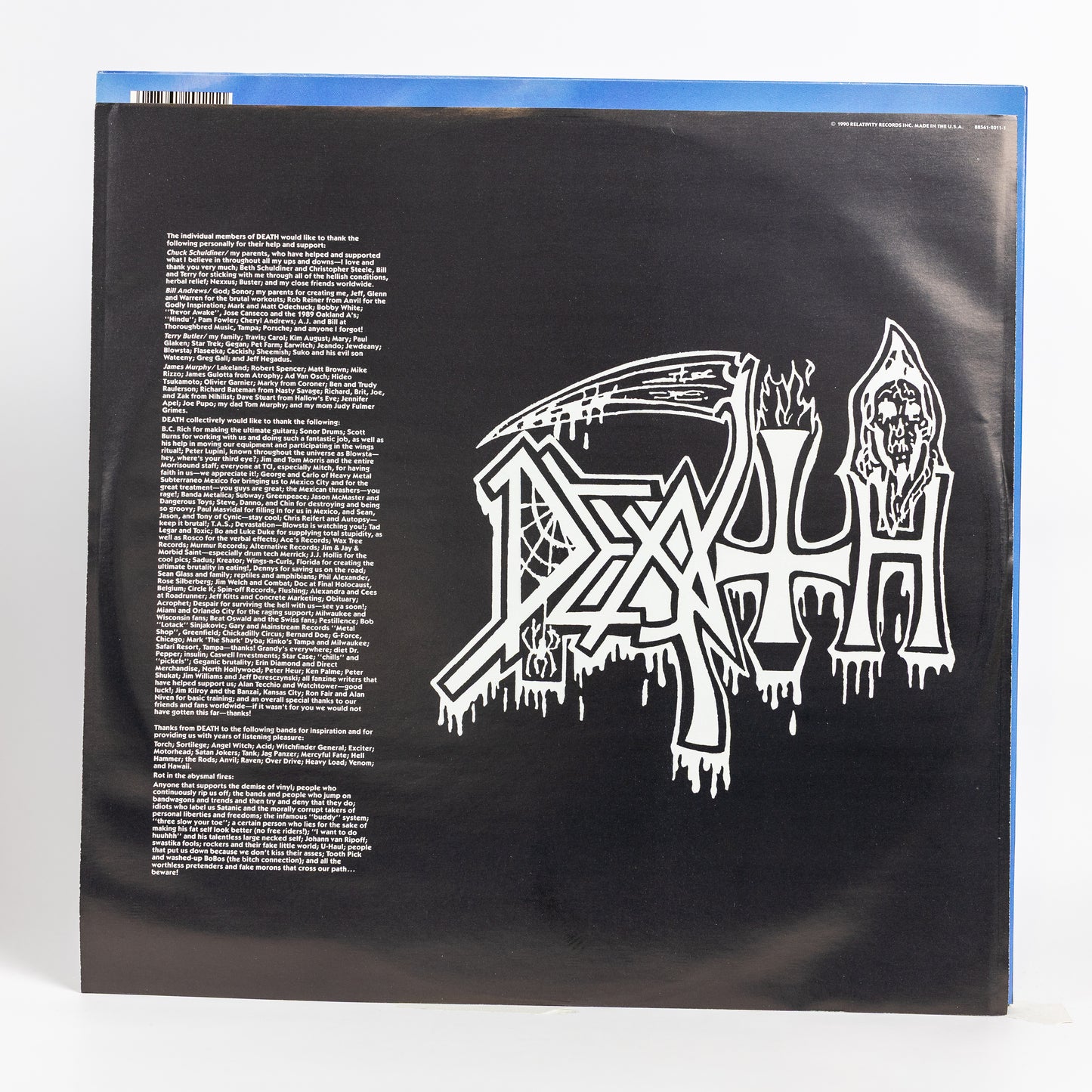 Death - Spiritual Healing - 1990 1st Press US