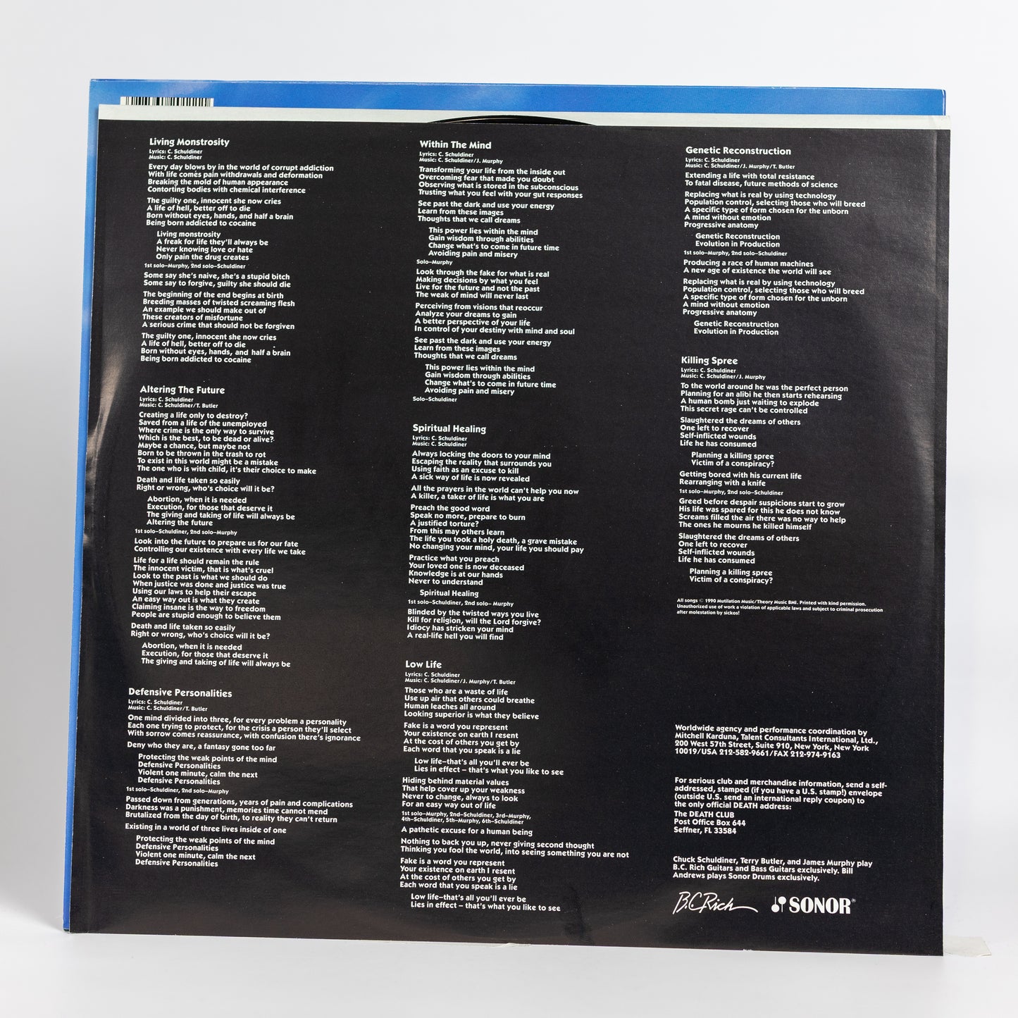 Death - Spiritual Healing - 1990 1st Press US