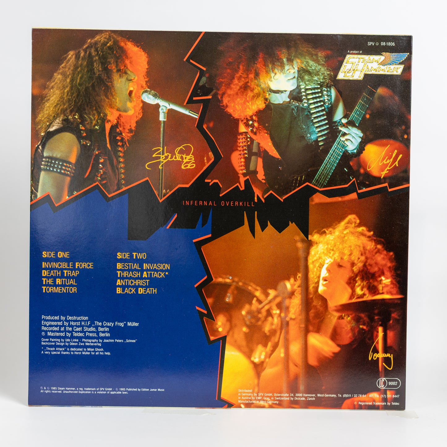 Destruction – Infernal Overkill - 1986