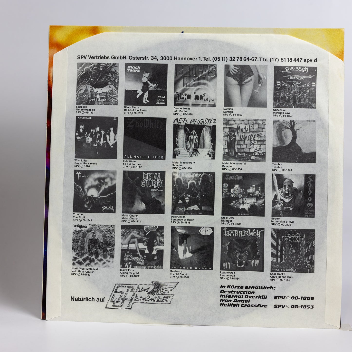Destruction – Infernal Overkill - 1986