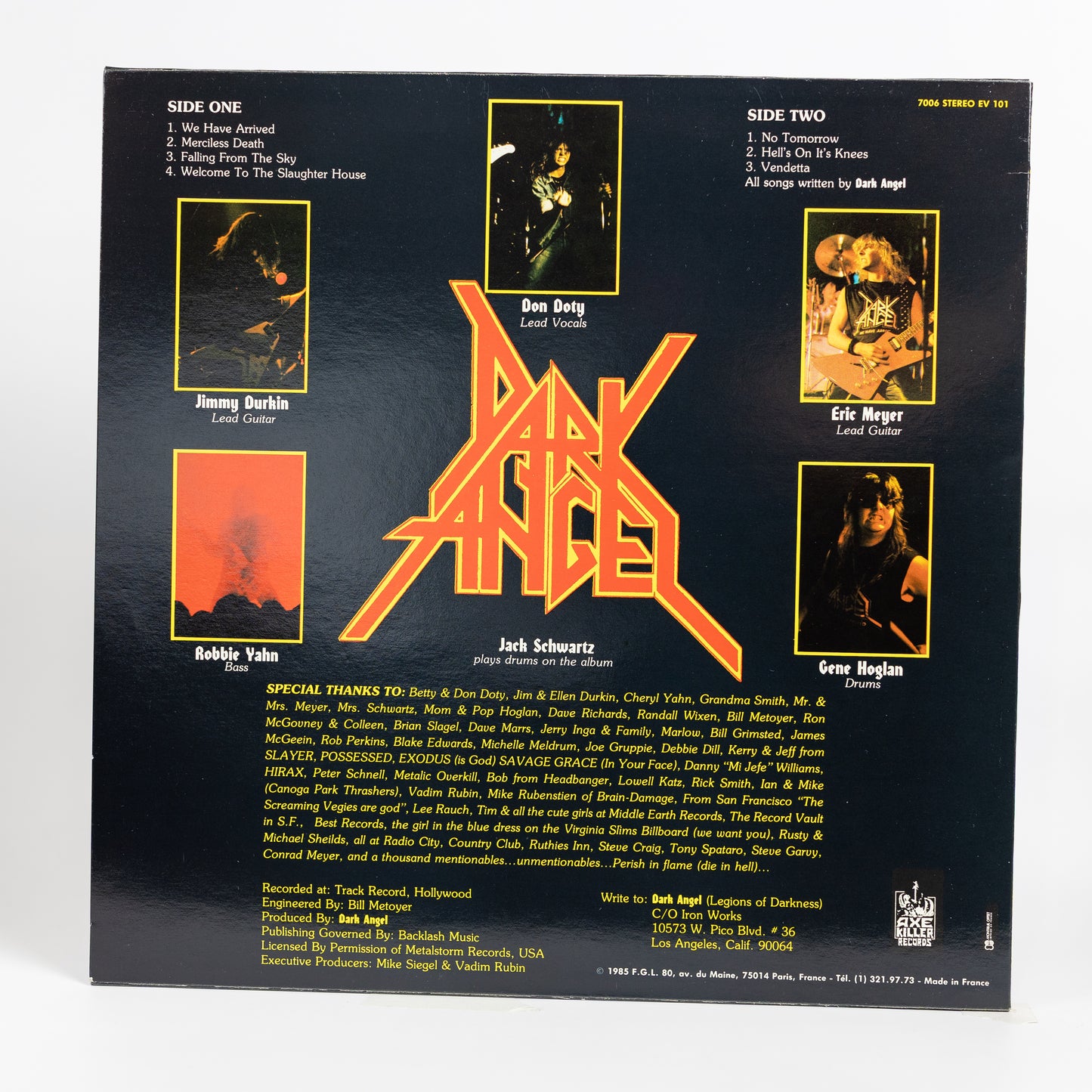 Dark Angel – We Have Arrived - 1985