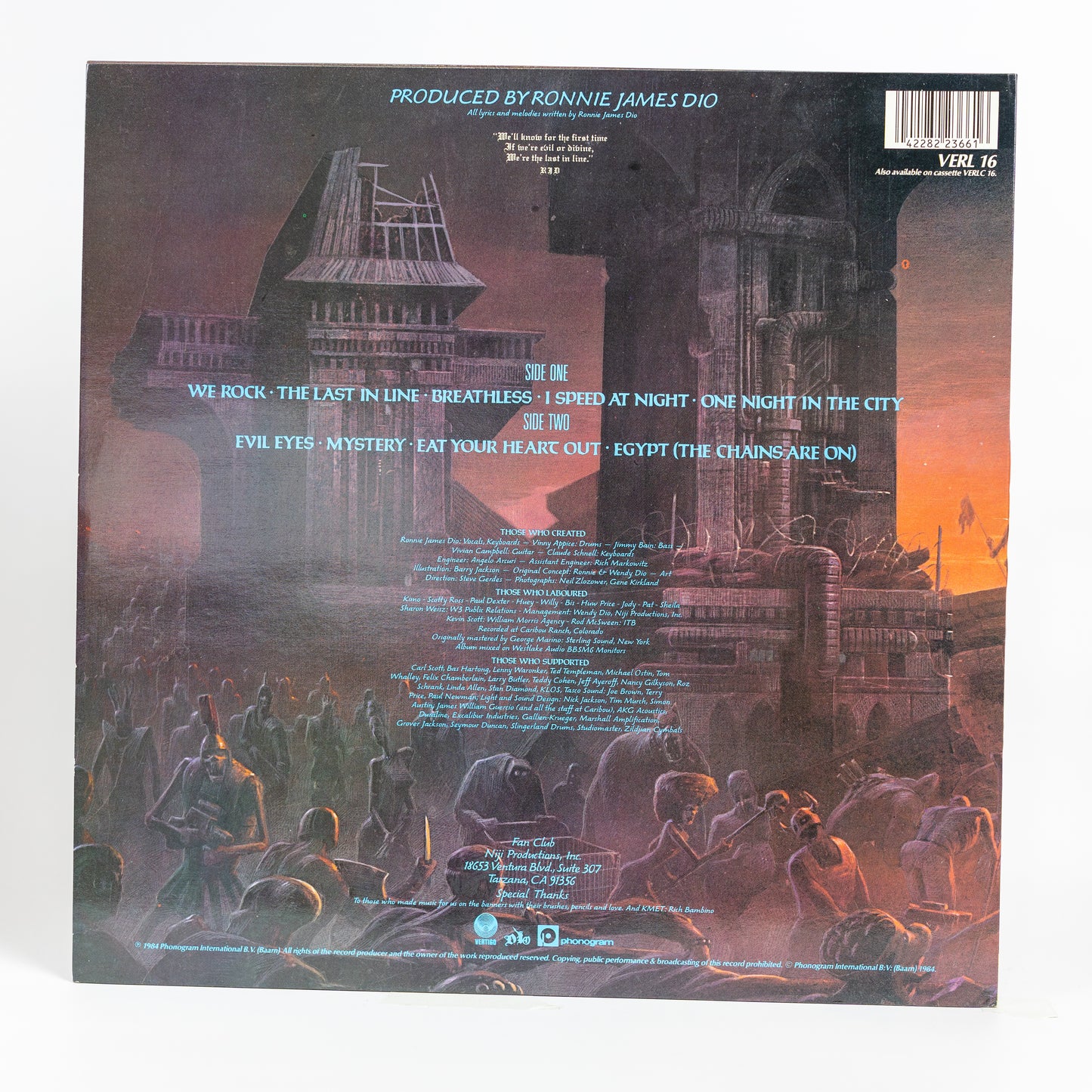 DIO - The Last Line - 1984