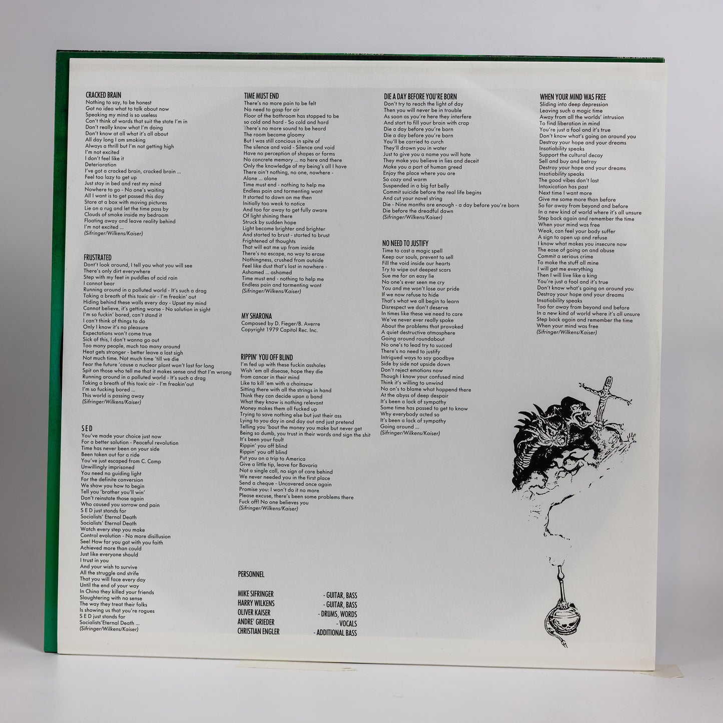 Destruction – Cracked Brain - 1990