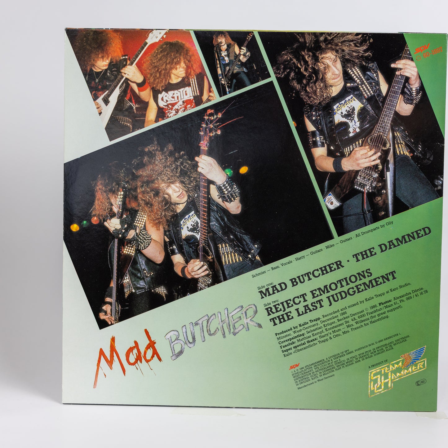 Destruction – Mad Butcher - Mispress - 1987